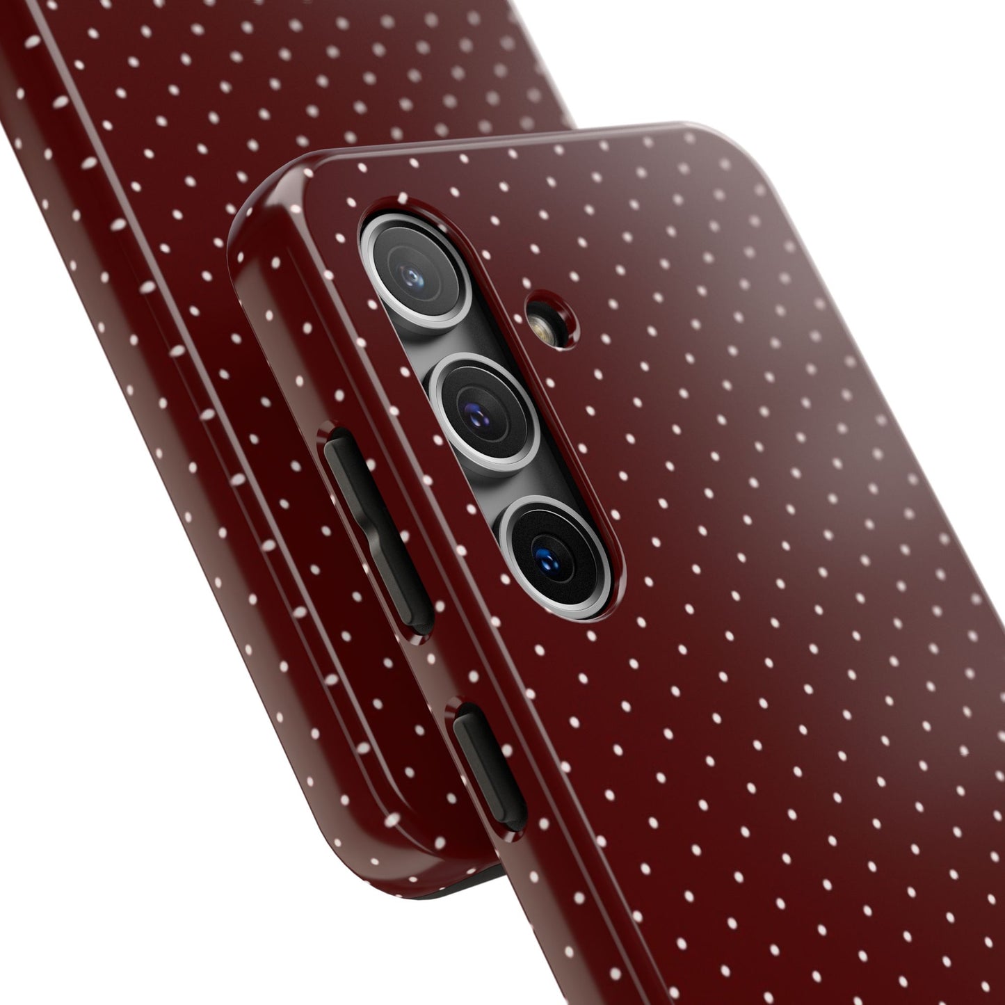 Red Polka Dots - Protective Phone Case