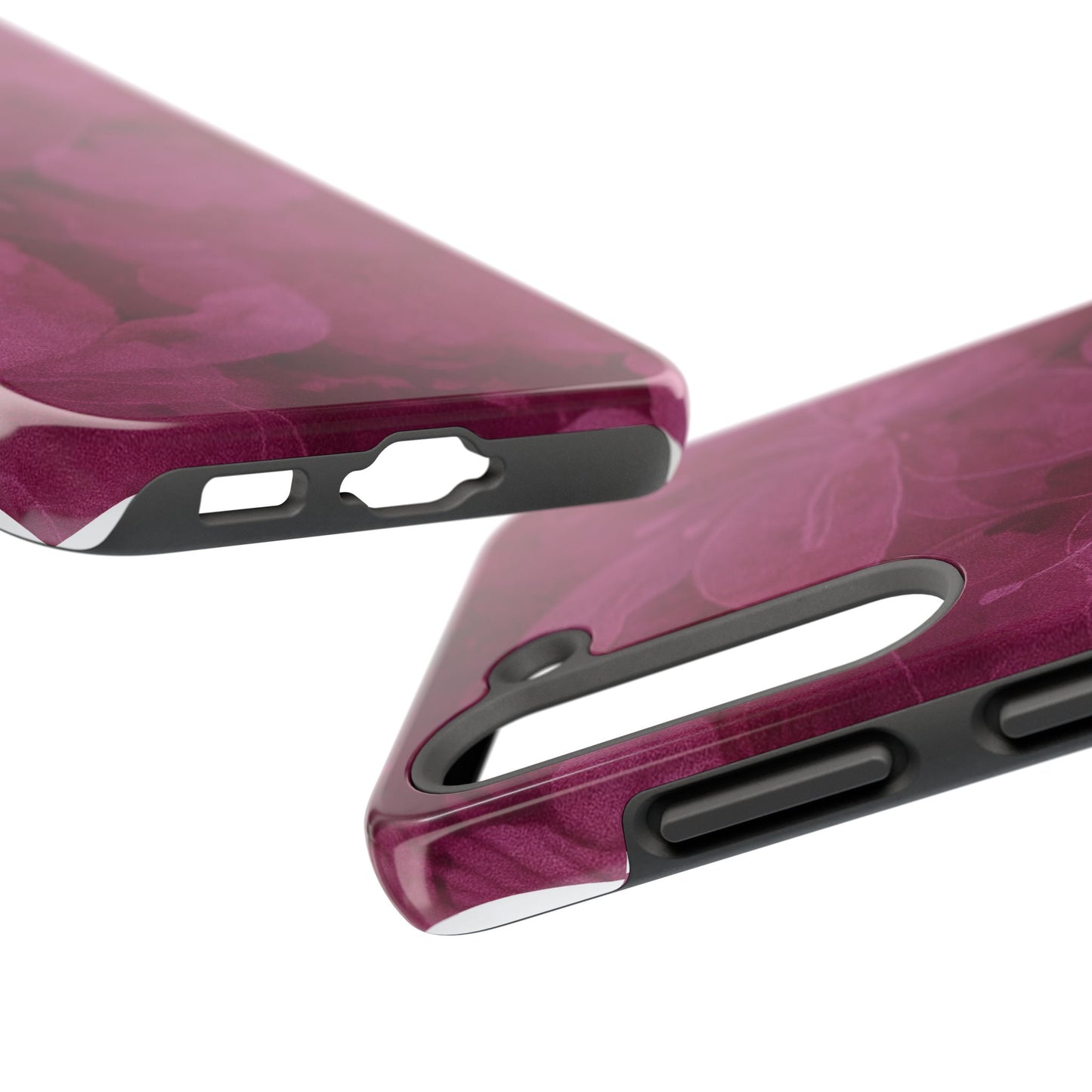 Magenta Petals - Protective Phone Case