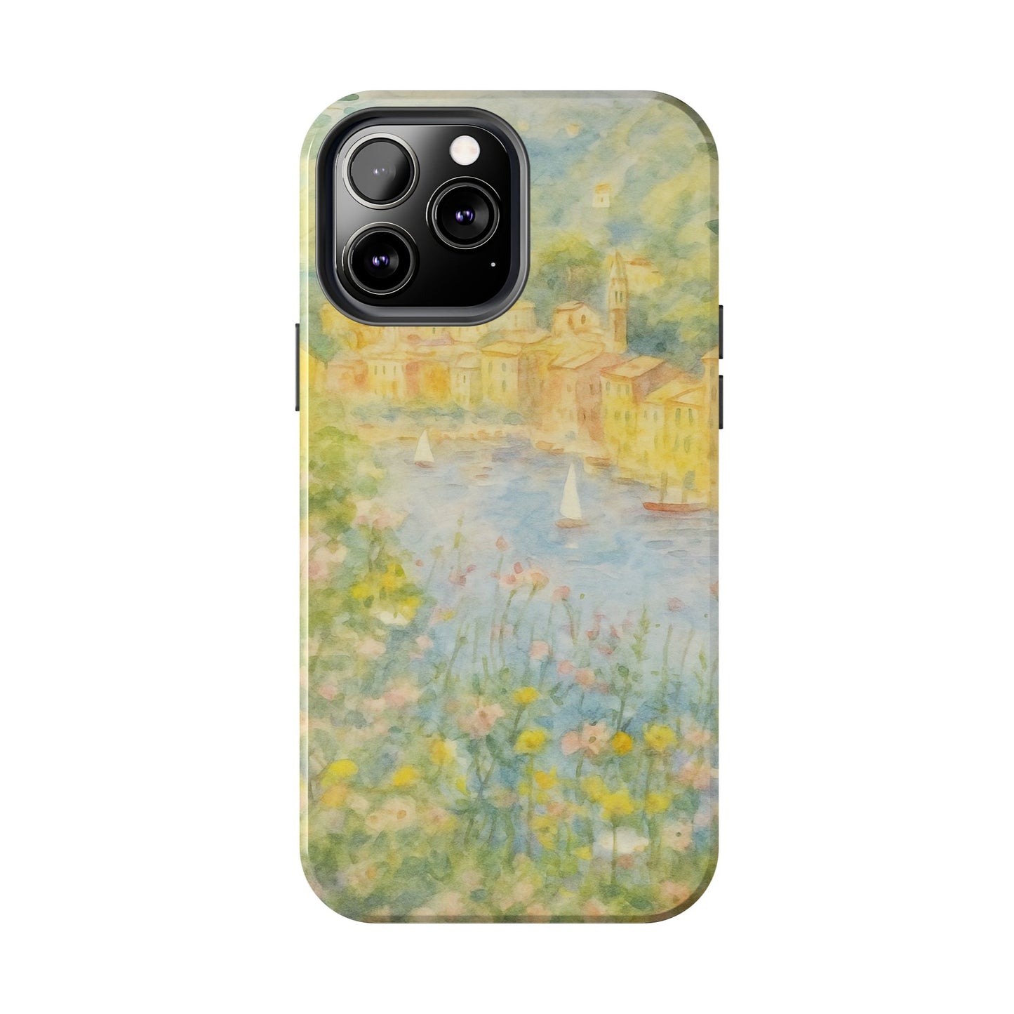 Mediterranean Seaside - Protective Phone Case