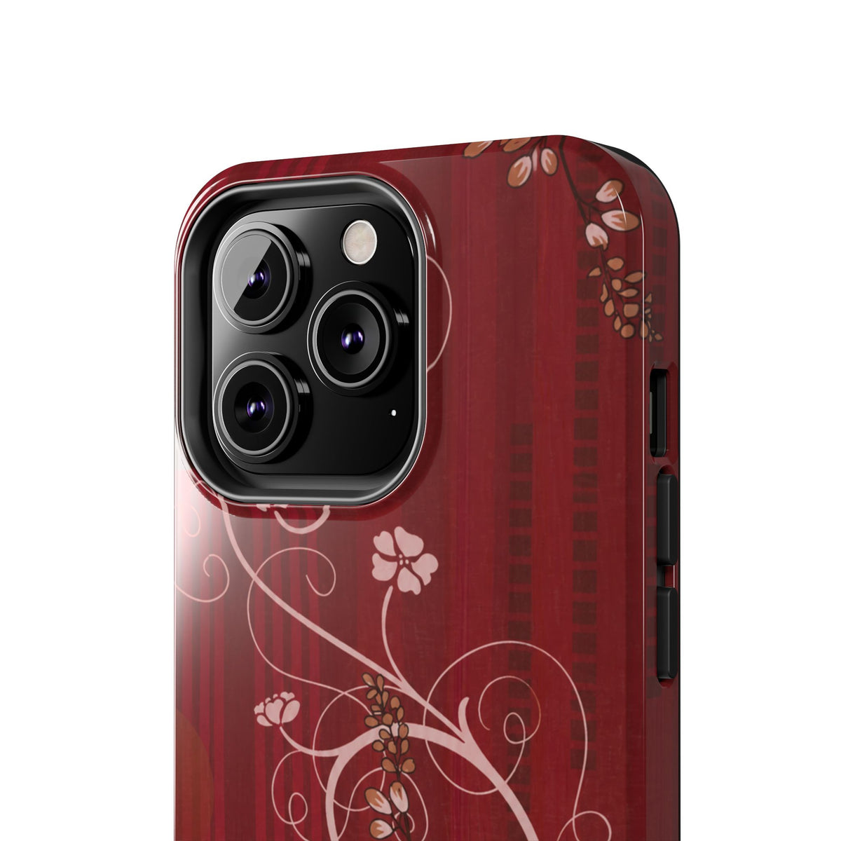 Crimson Bloom - Protective Phone Case