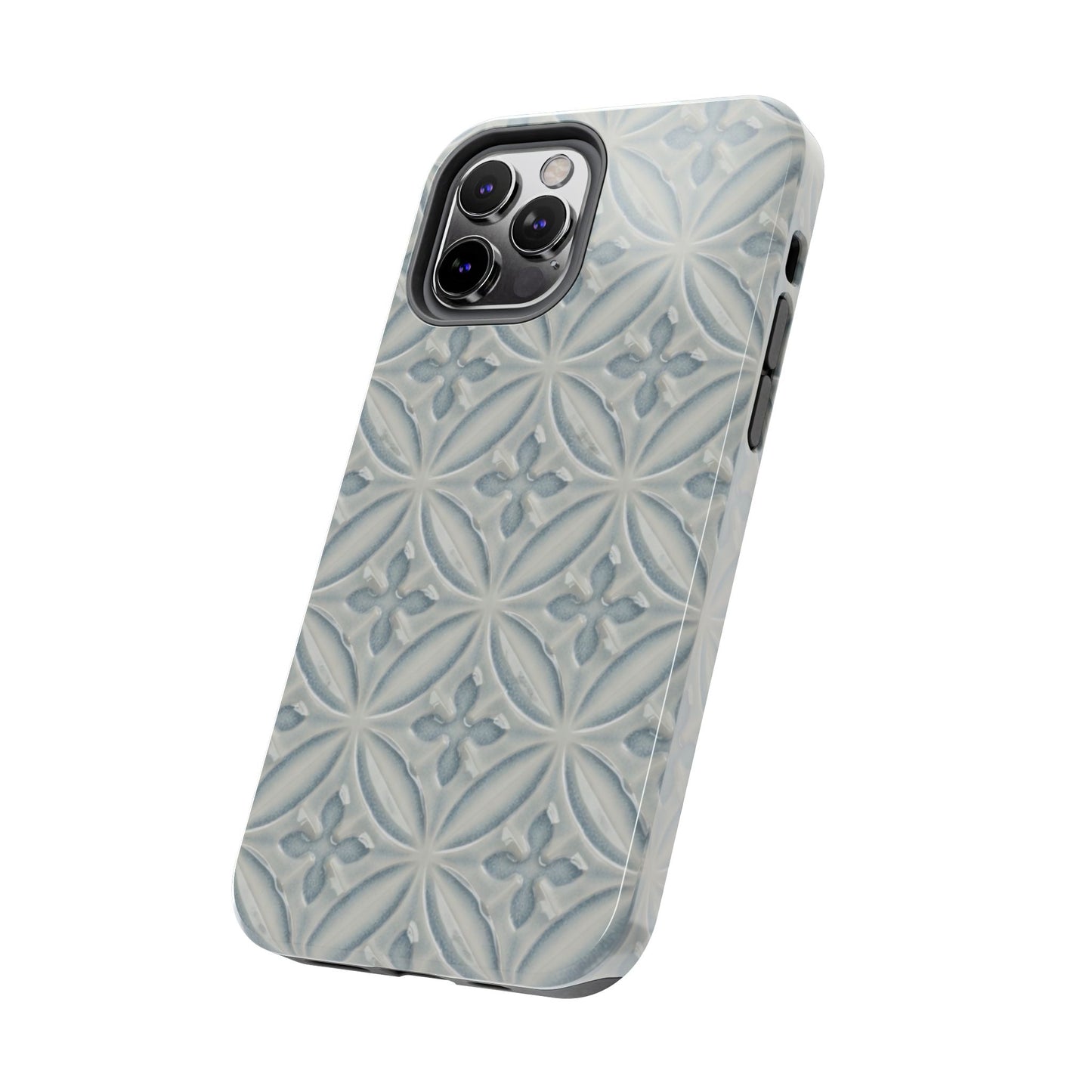 Vintage Blue Tile - Protective Phone Case
