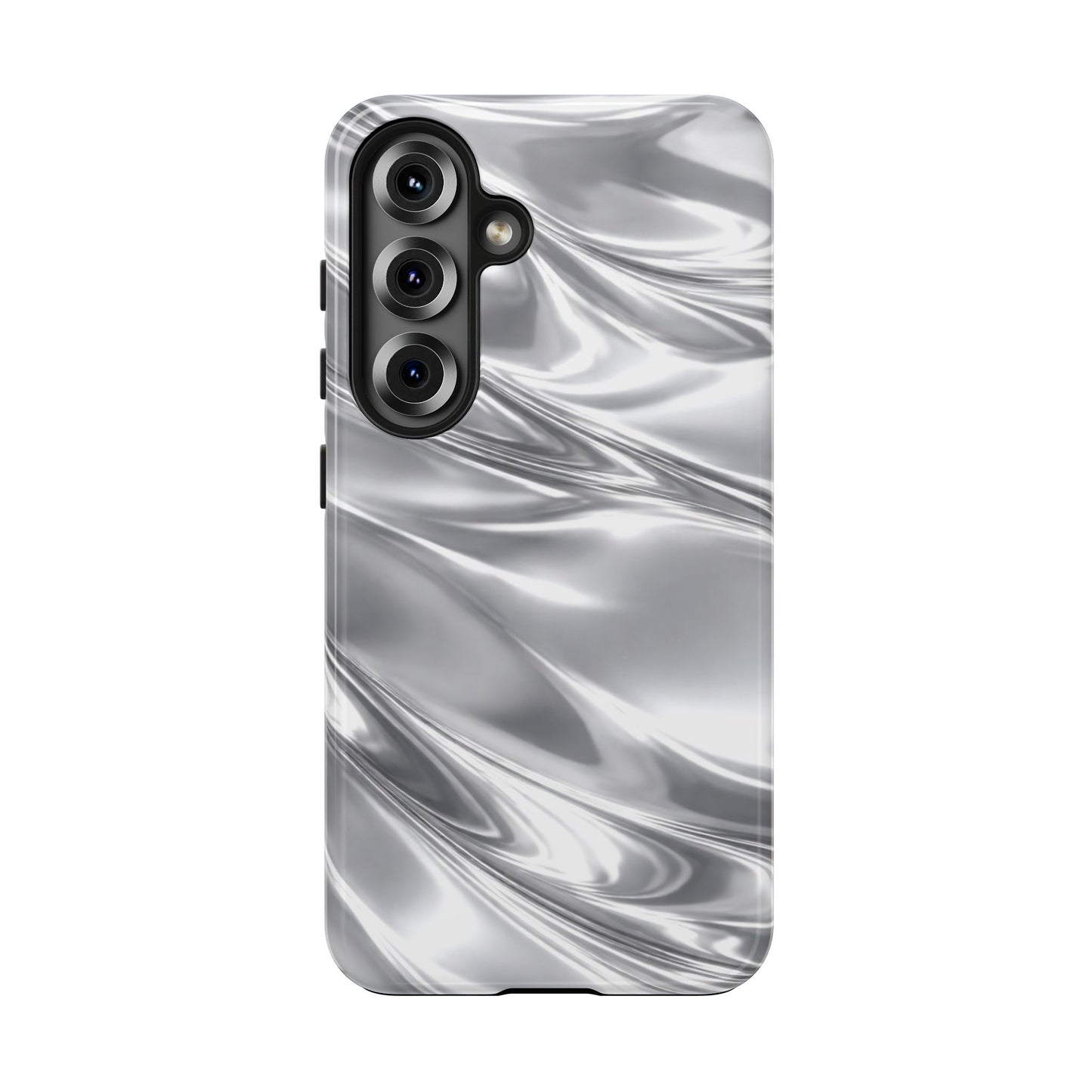 Silver Metallic - Protective Phone Case