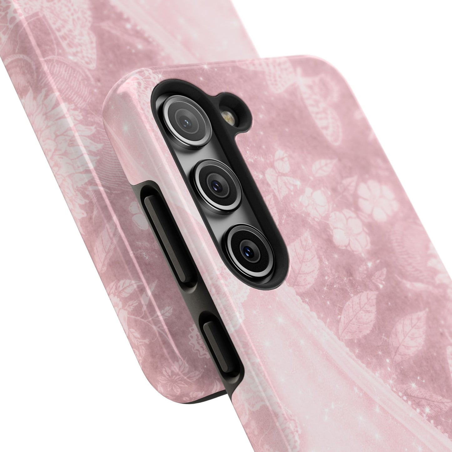 Pink Paisley - Protective Phone Case