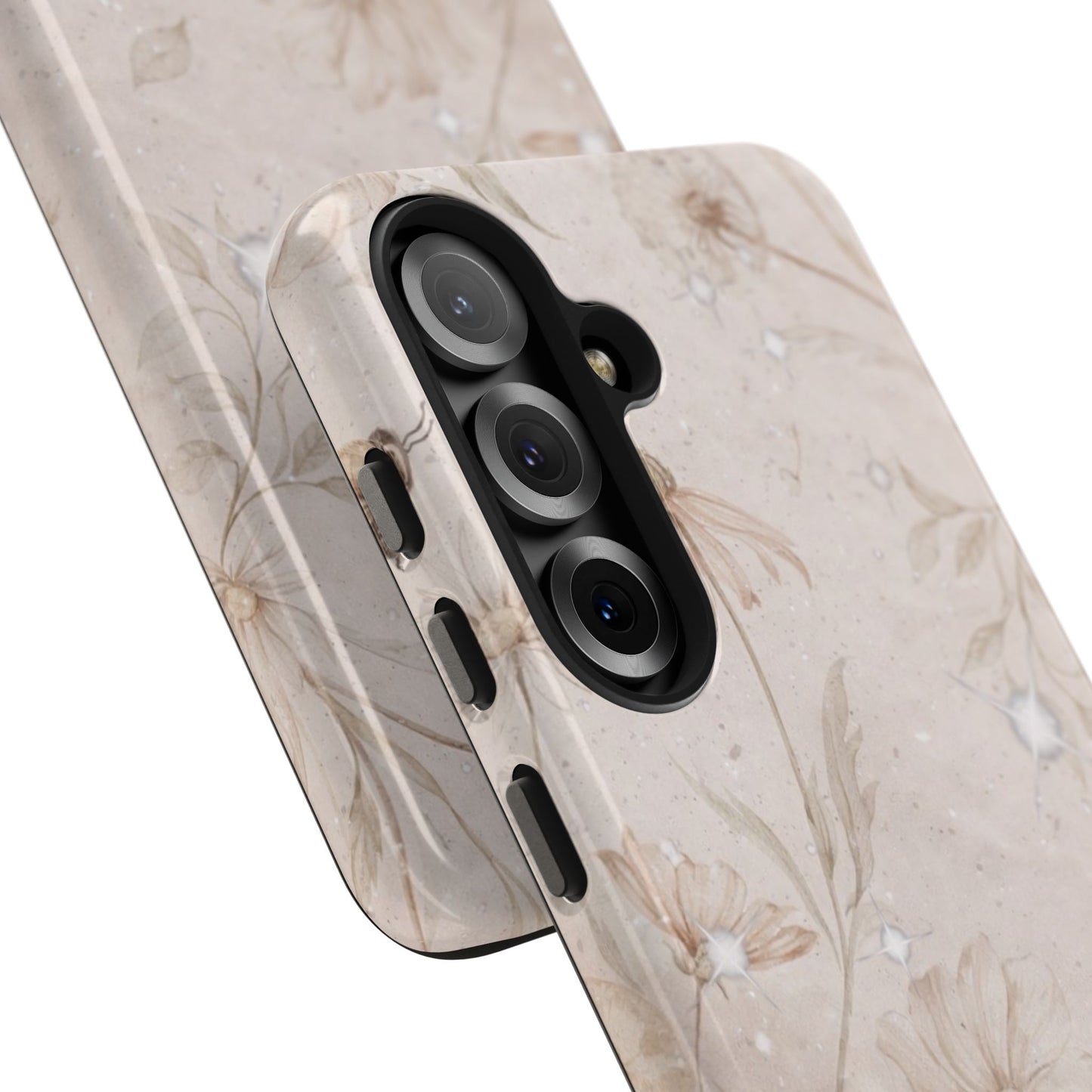 Beige Bloom - Protective Phone Case