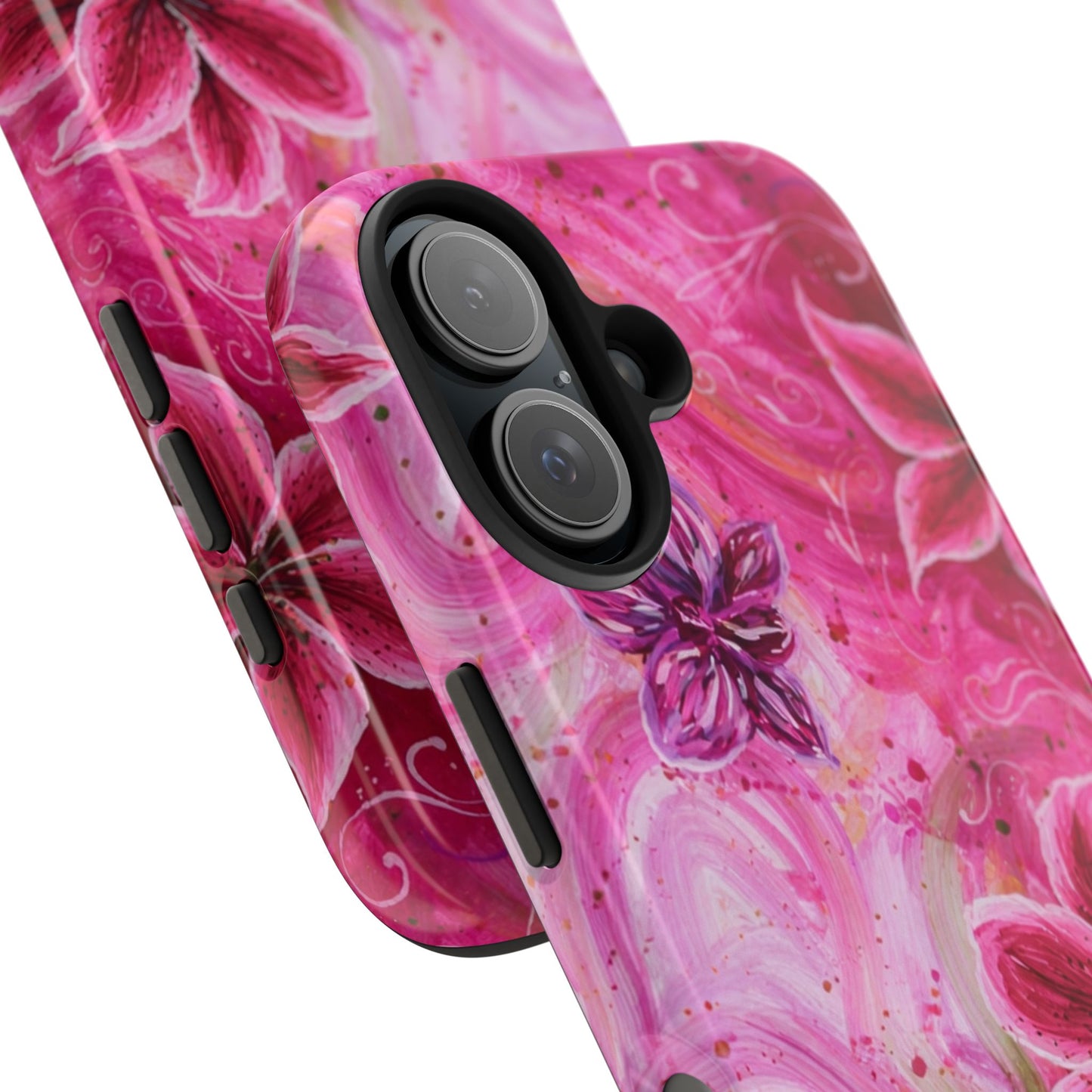 Watercolor Hibiscus - Protective Phone Case