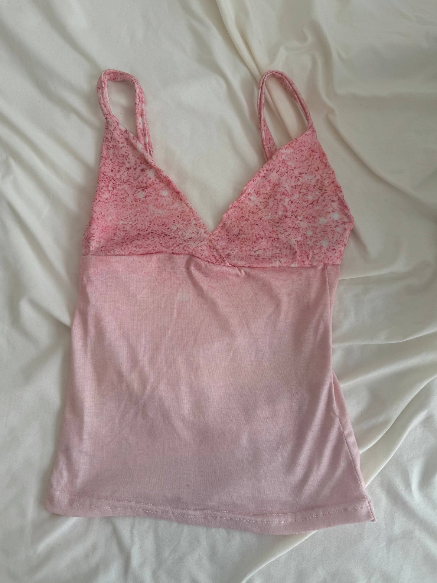 Fitted Pink Top with Gorgeous Design