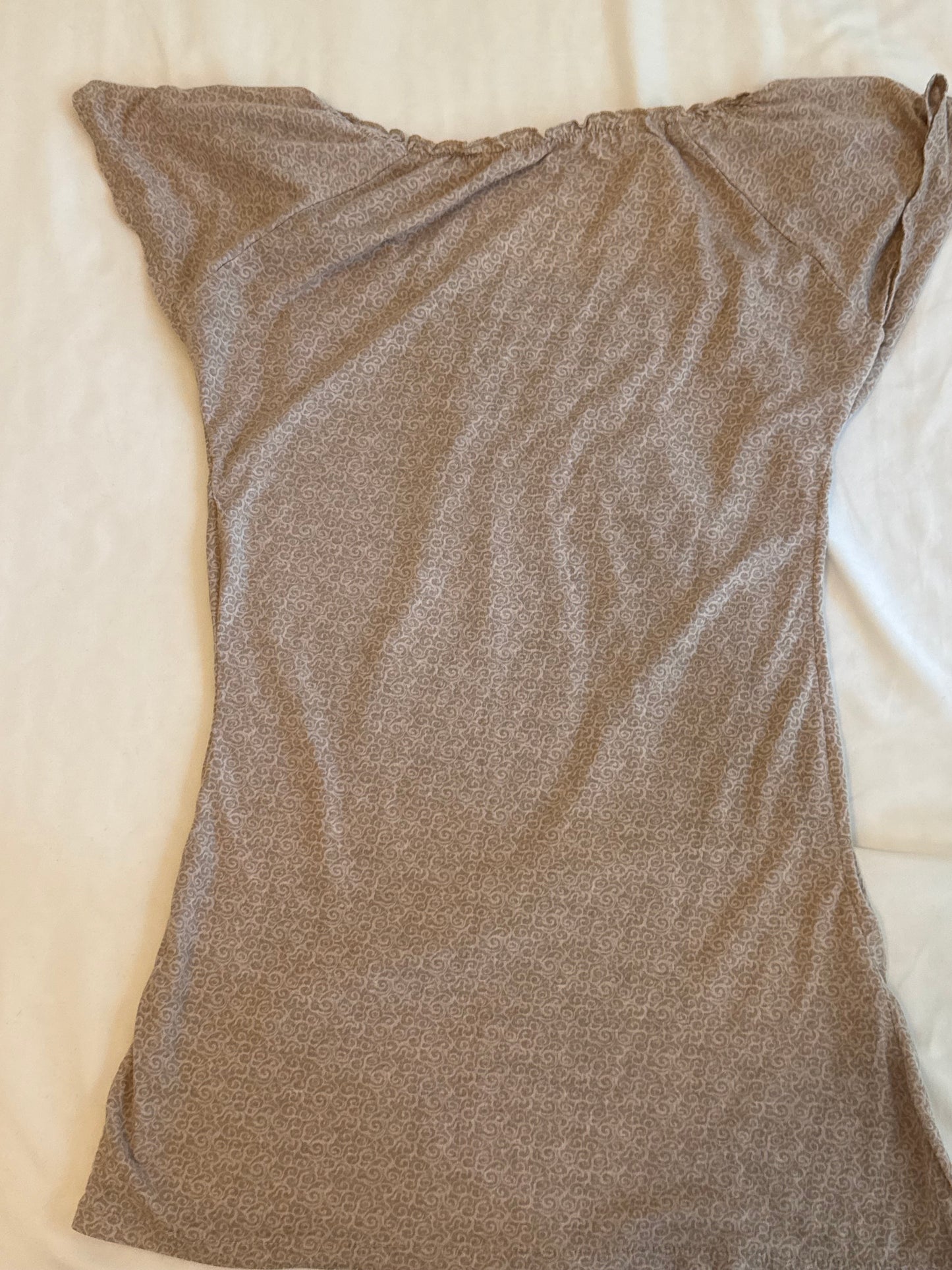 Beige Baby Tee