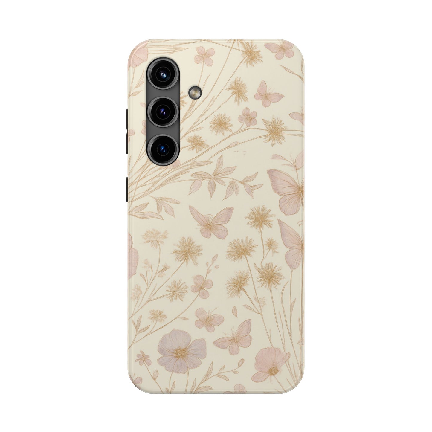 Floral Flutter - Protective Phone Case