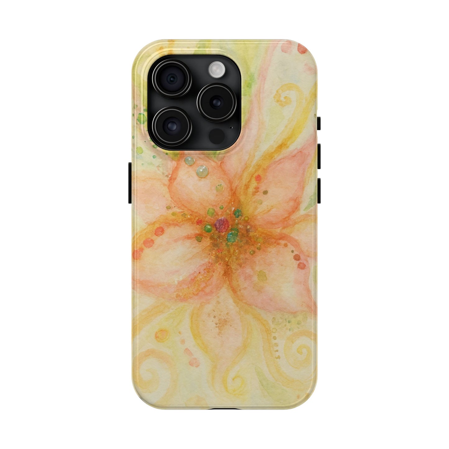 Shimmery Flower - Protective Phone Case