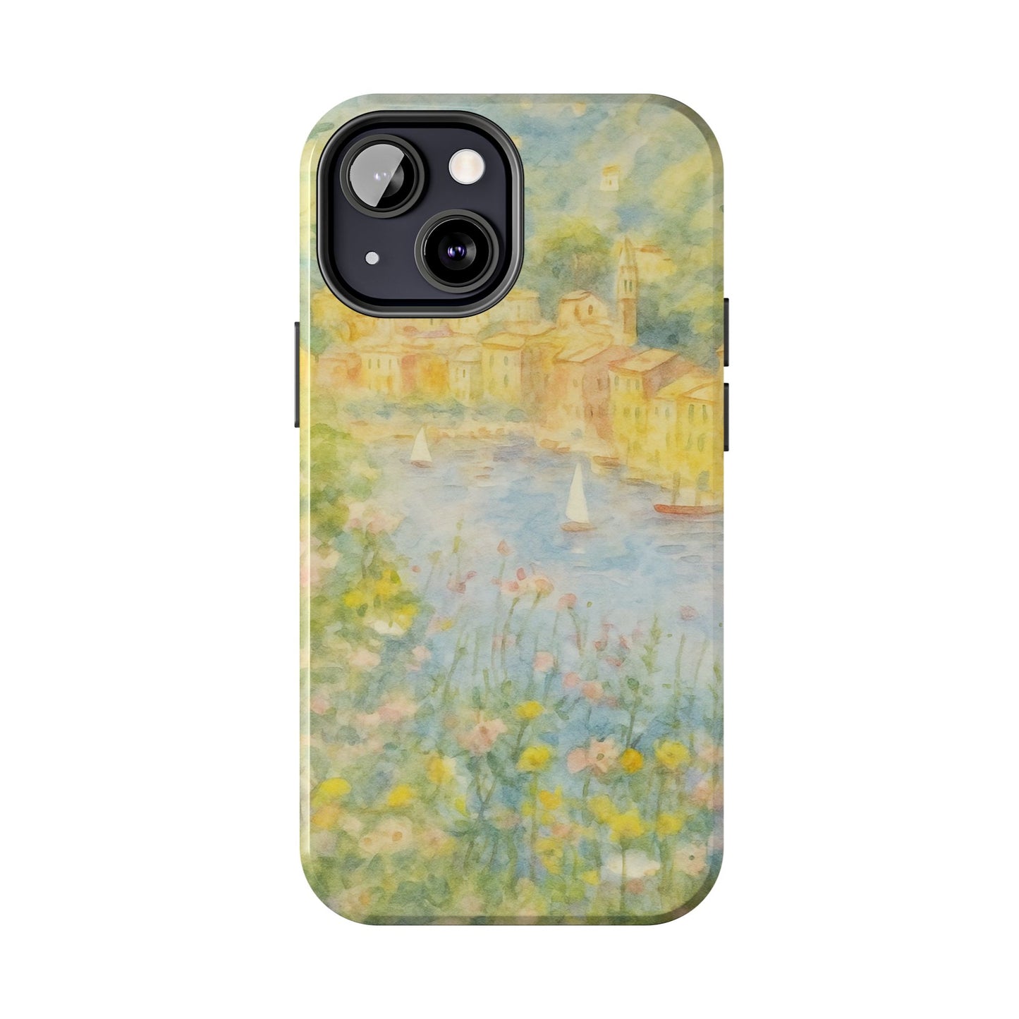 Mediterranean Seaside - Protective Phone Case