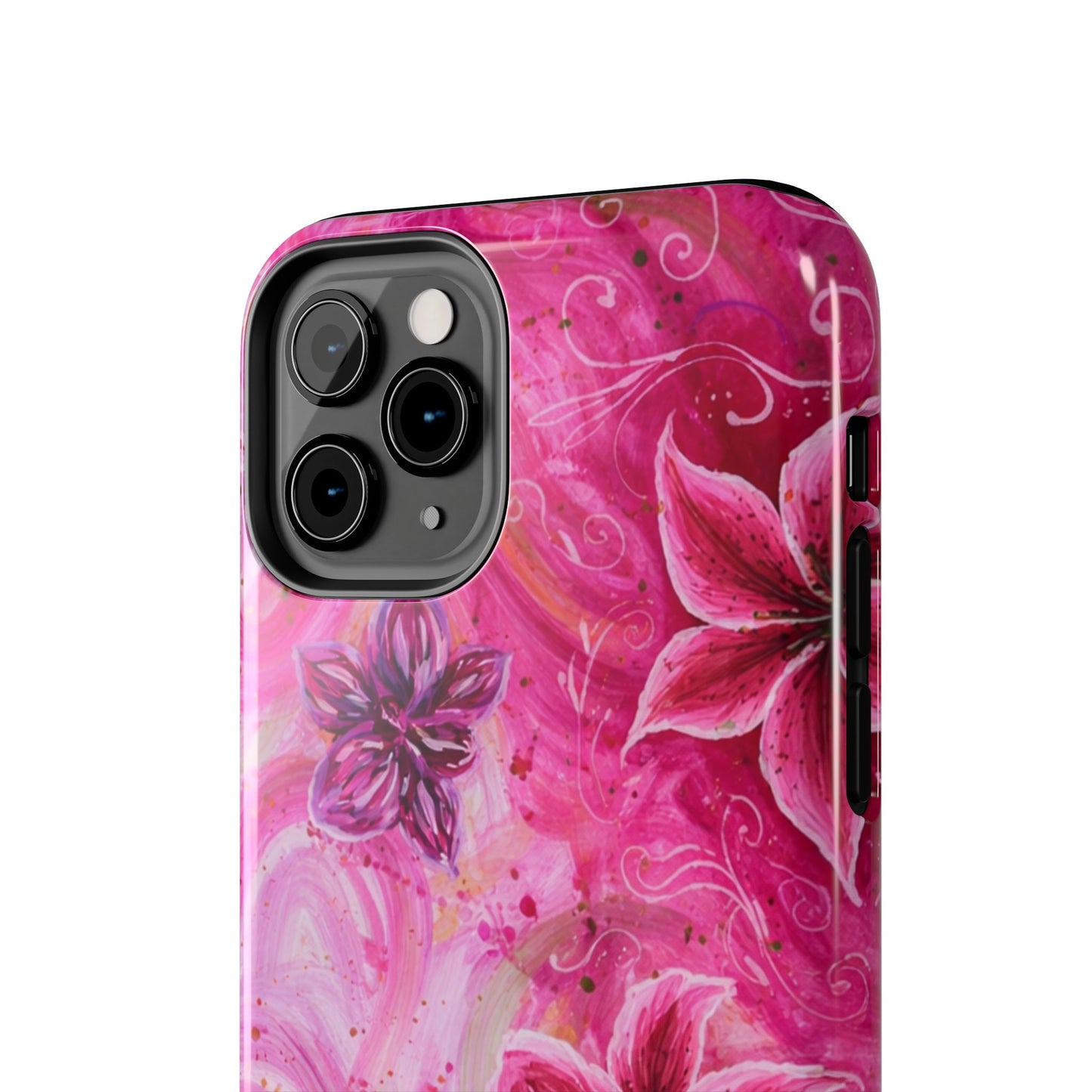 Watercolor Hibiscus - Protective Phone Case
