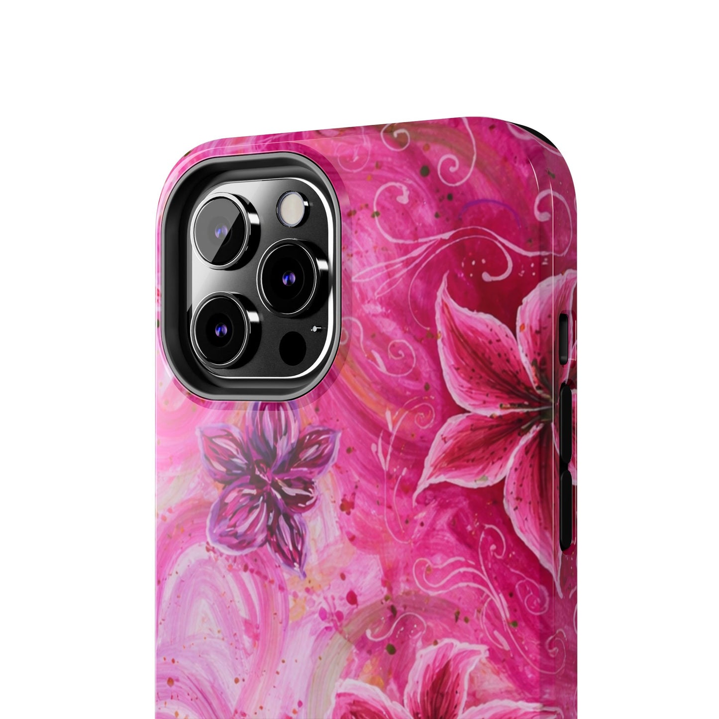 Watercolor Hibiscus - Protective Phone Case