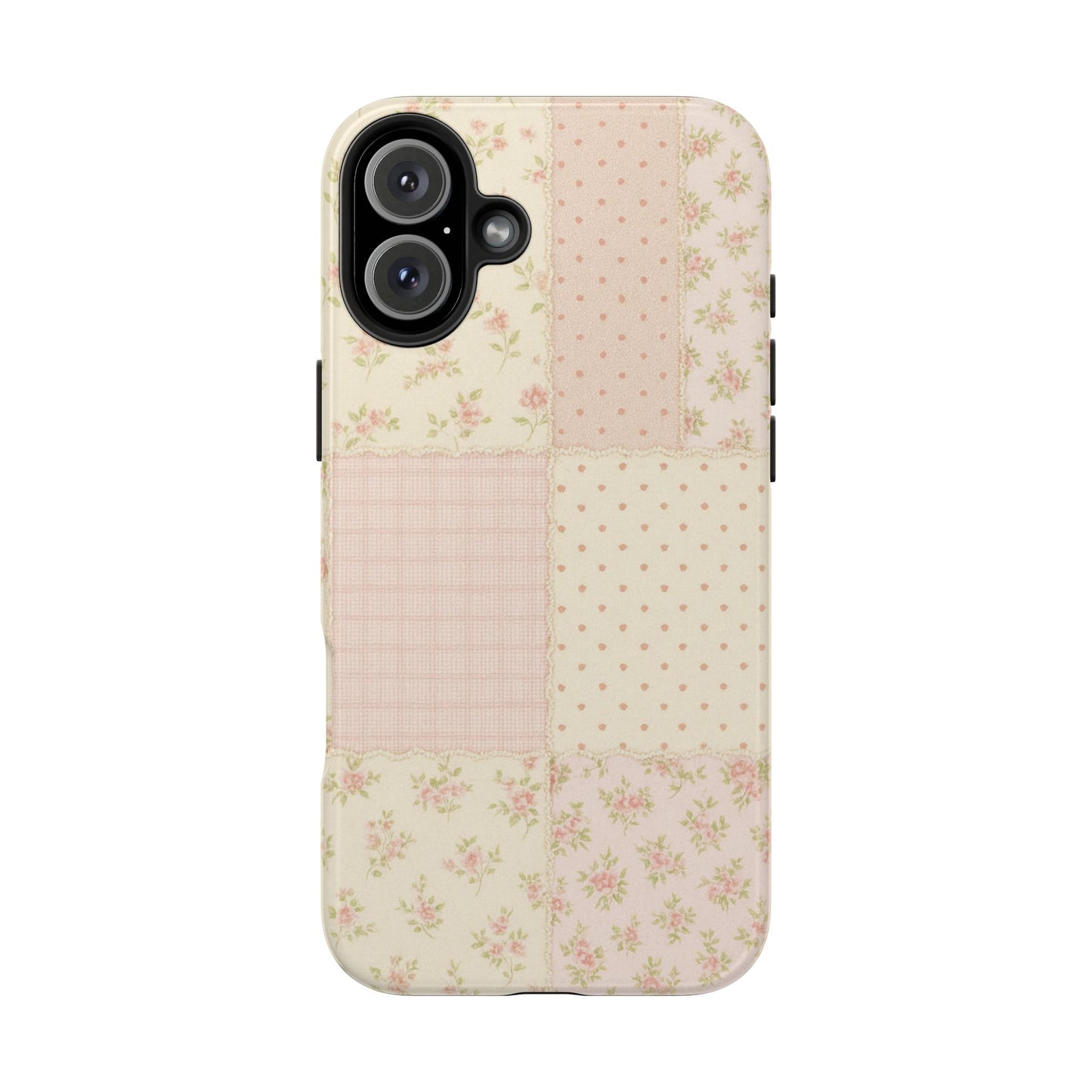 Floral Patchwork Quilt - Protective Phone Case