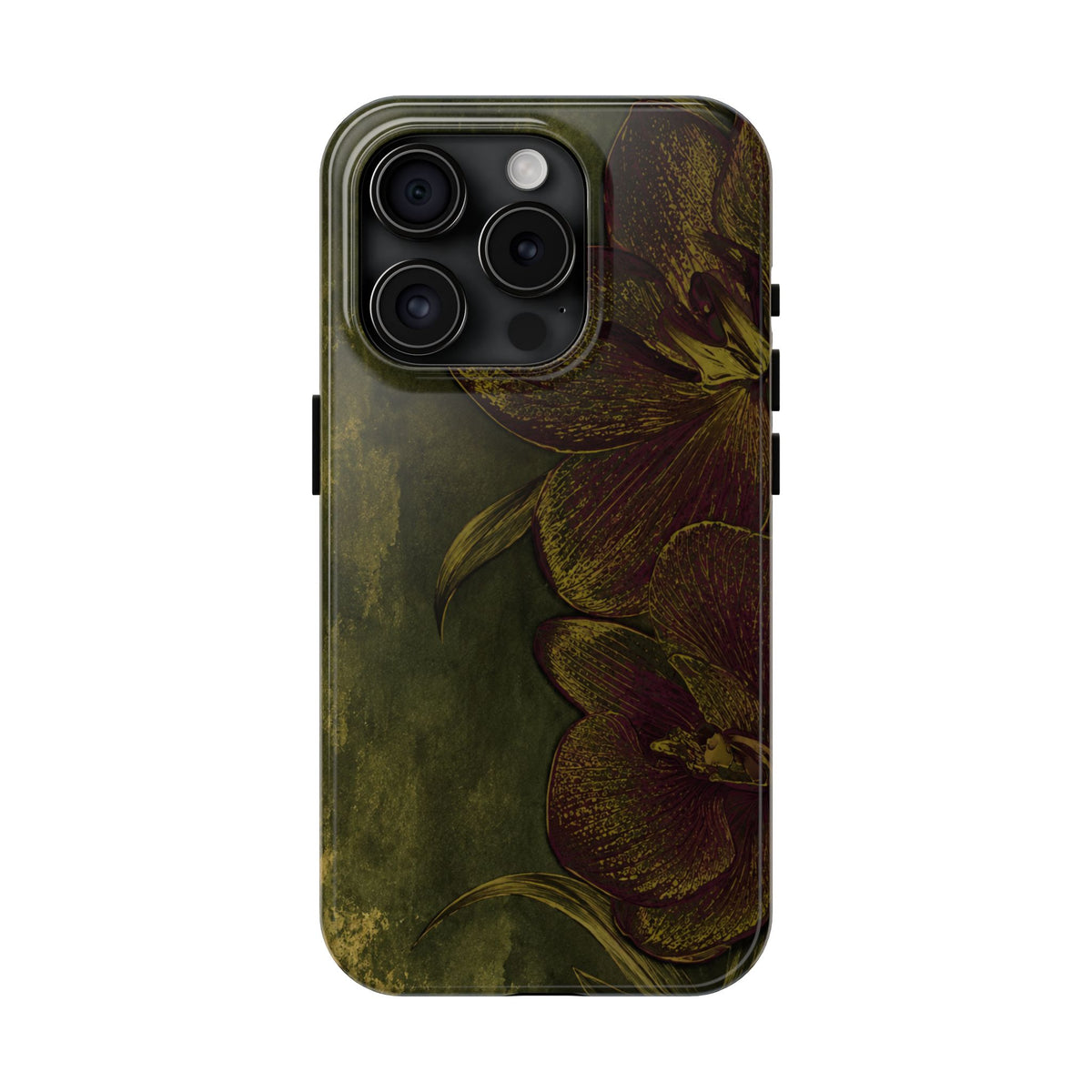 Olive Orchid - Protective Phone Case