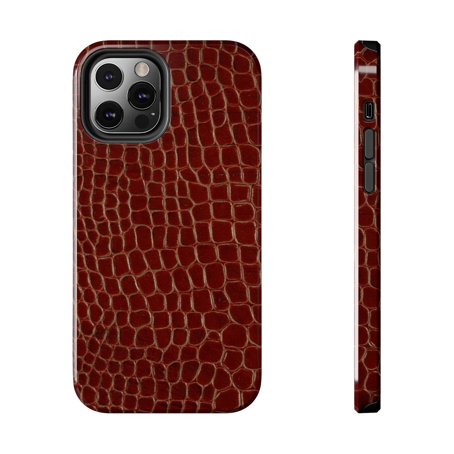 Y2K Red Crocodile - Protective Phone Case