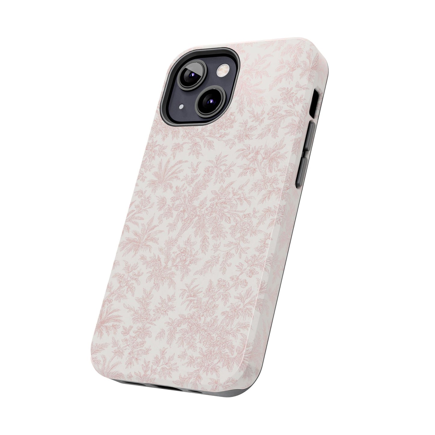 Blush Pink Floral - Protective Phone Case