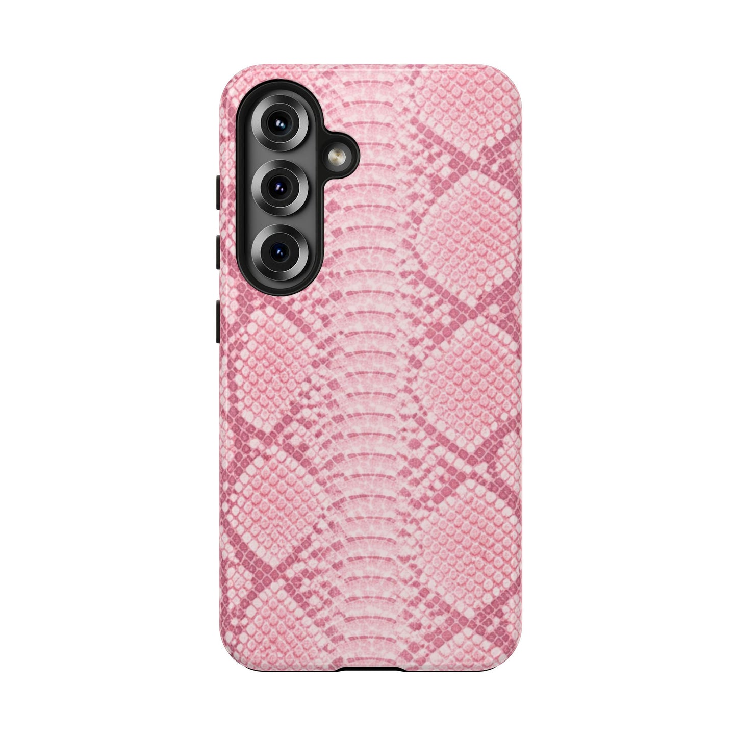 Pink Snake Skin - Protective Phone Case