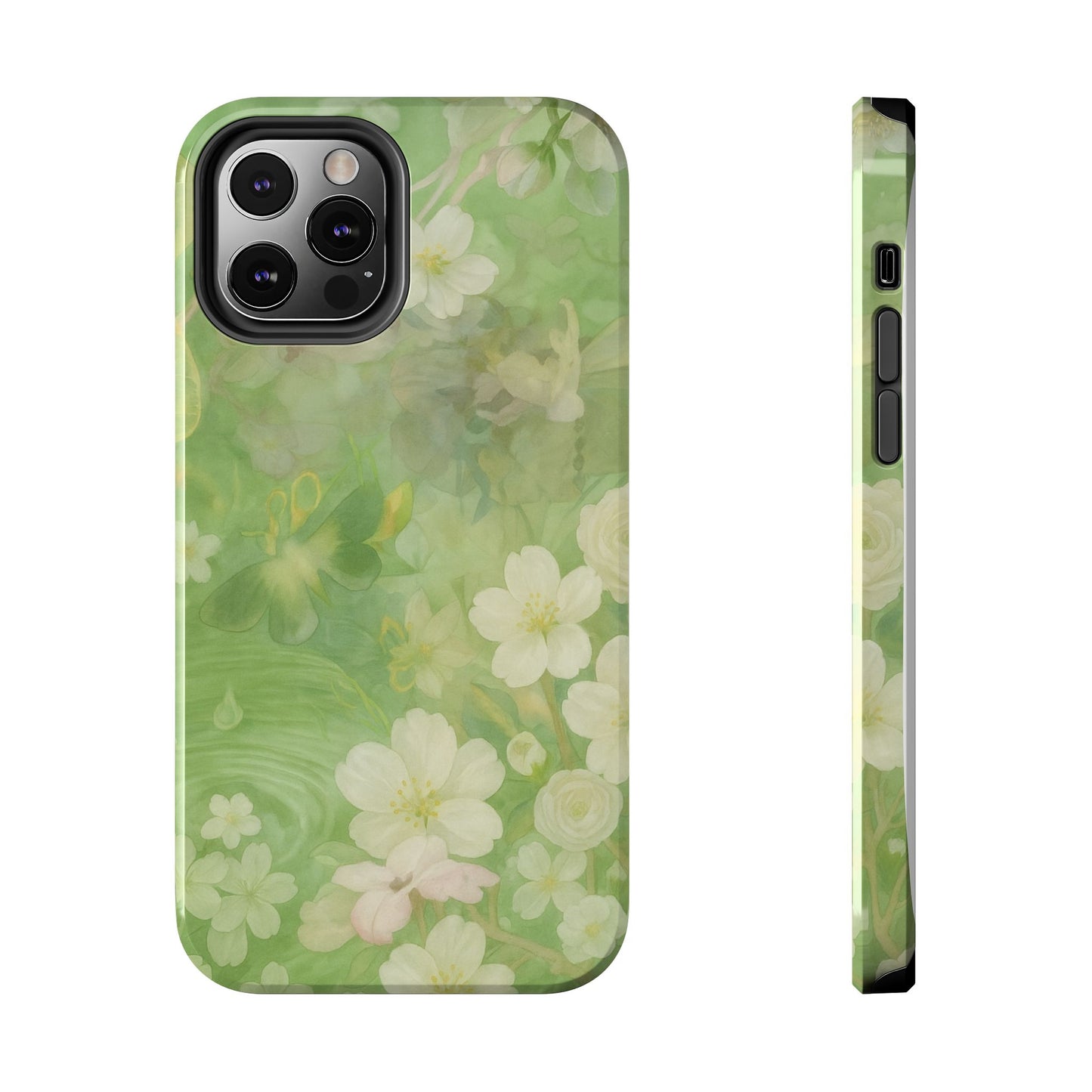 Sage Blossom - Protective Phone Case