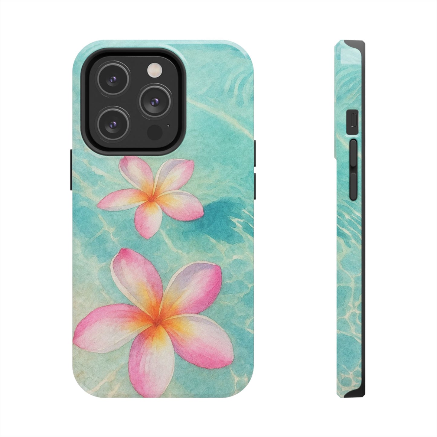 Tropical Flowers - Protective Phone Case