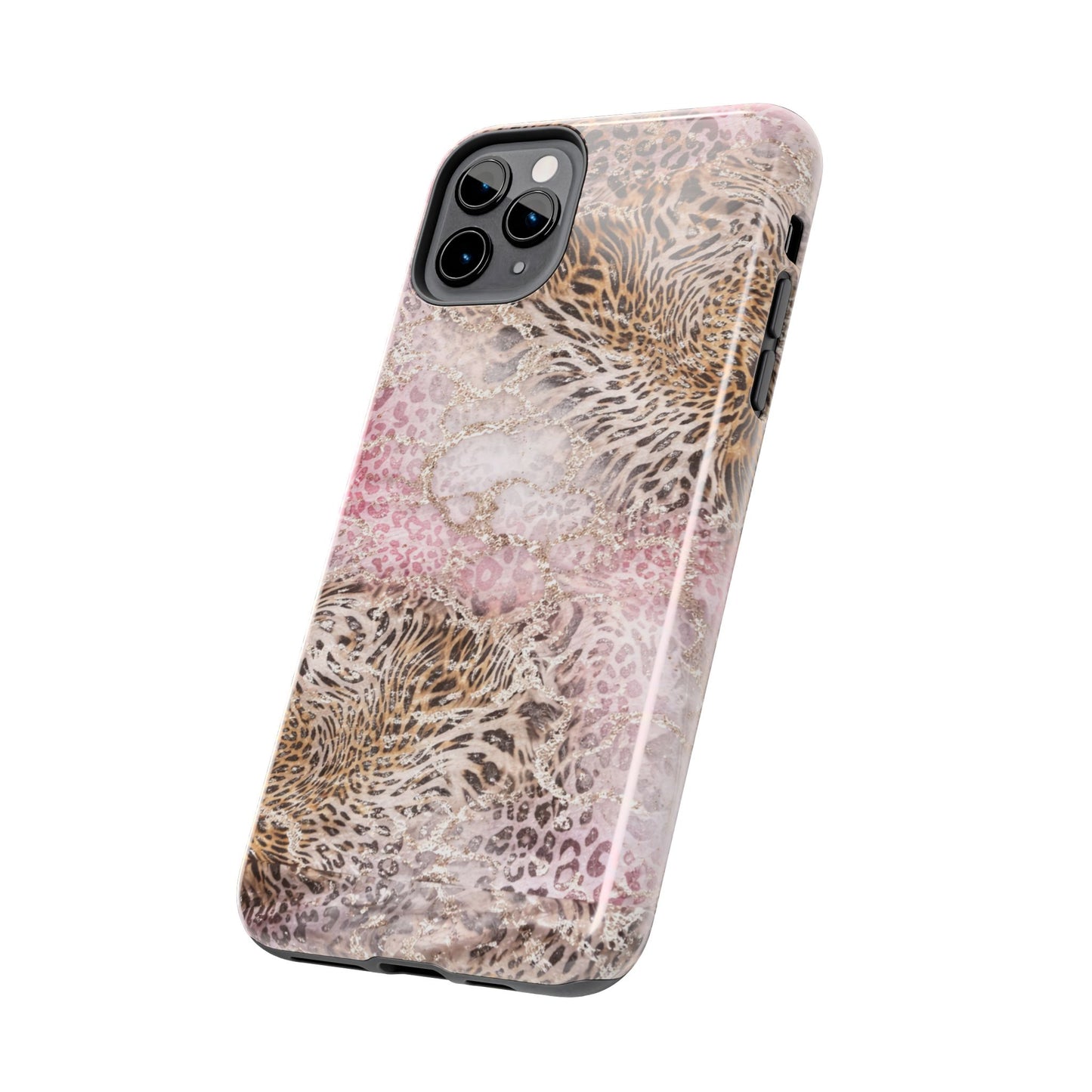 Pink Leopard - Protective Phone Case