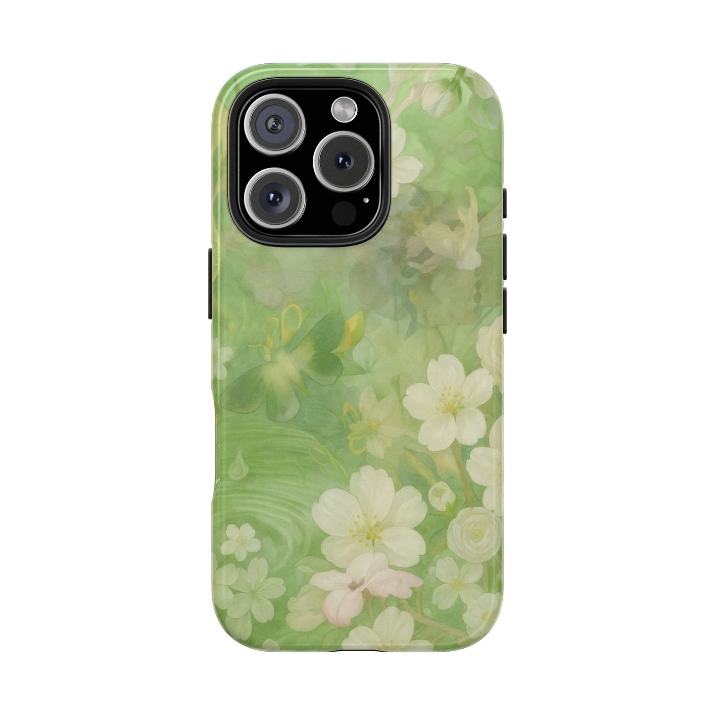 Sage Blossom - Protective Phone Case