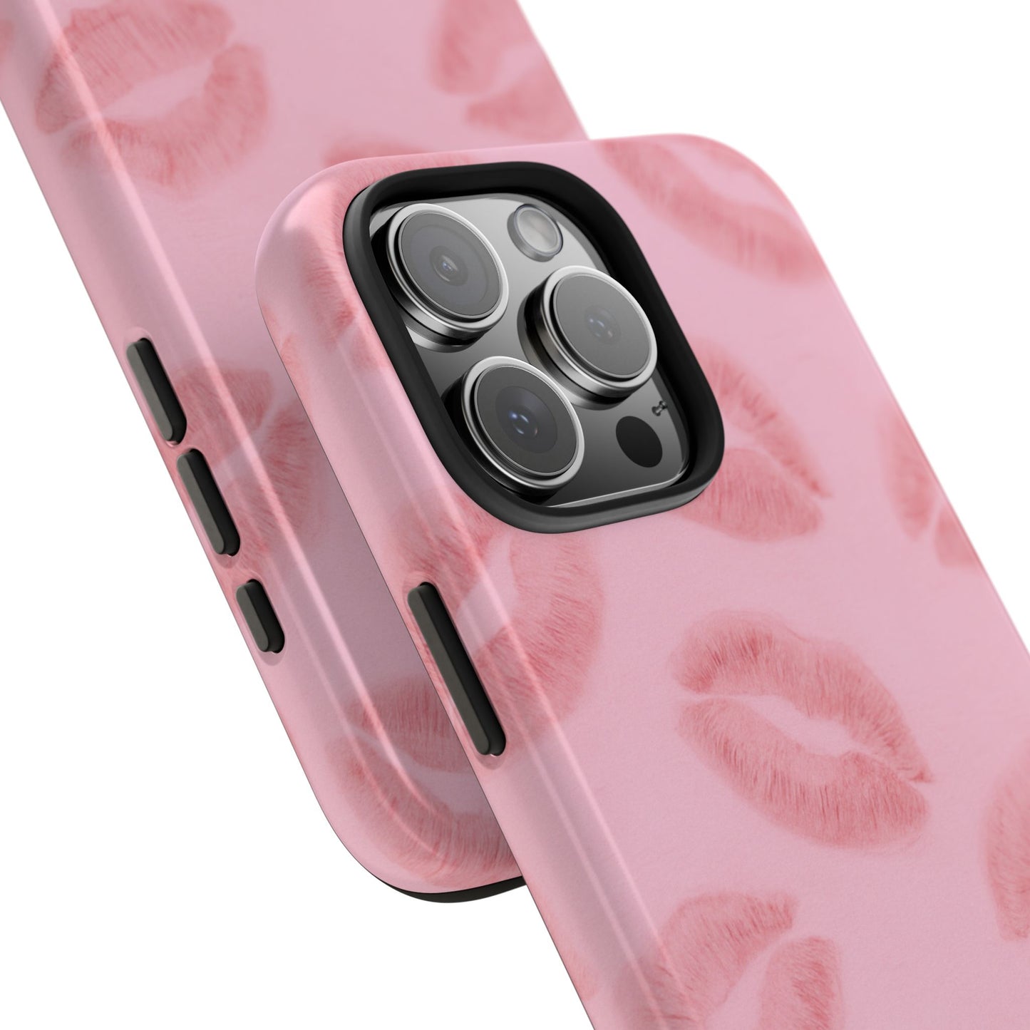 Pink Rosy Kisses - Protective Phone Case