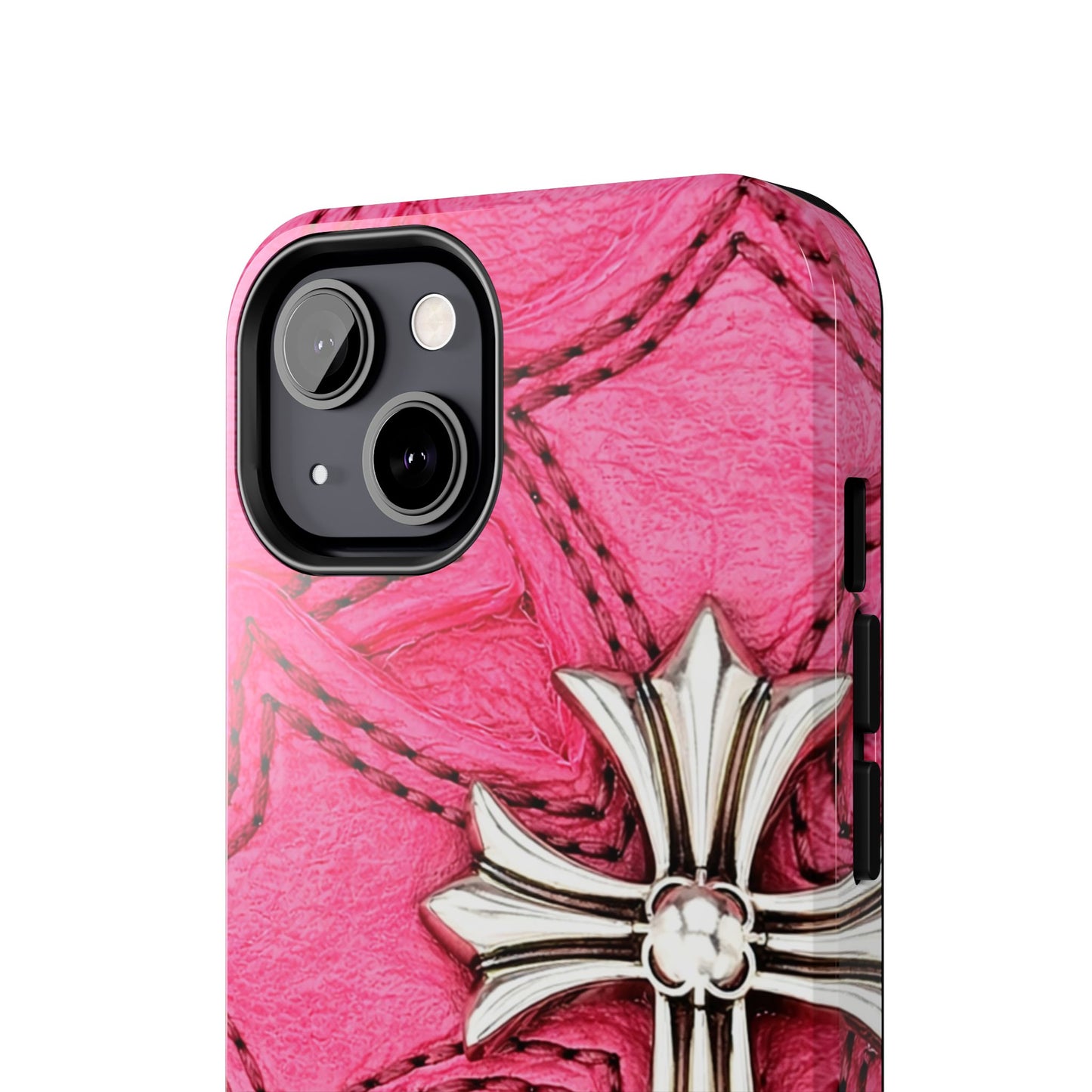 Pink Cross - Protective Phone Case