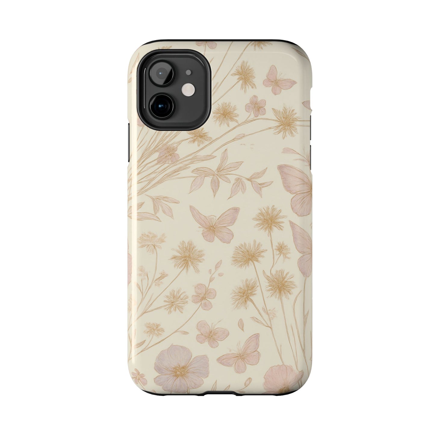 Floral Flutter - Protective Phone Case