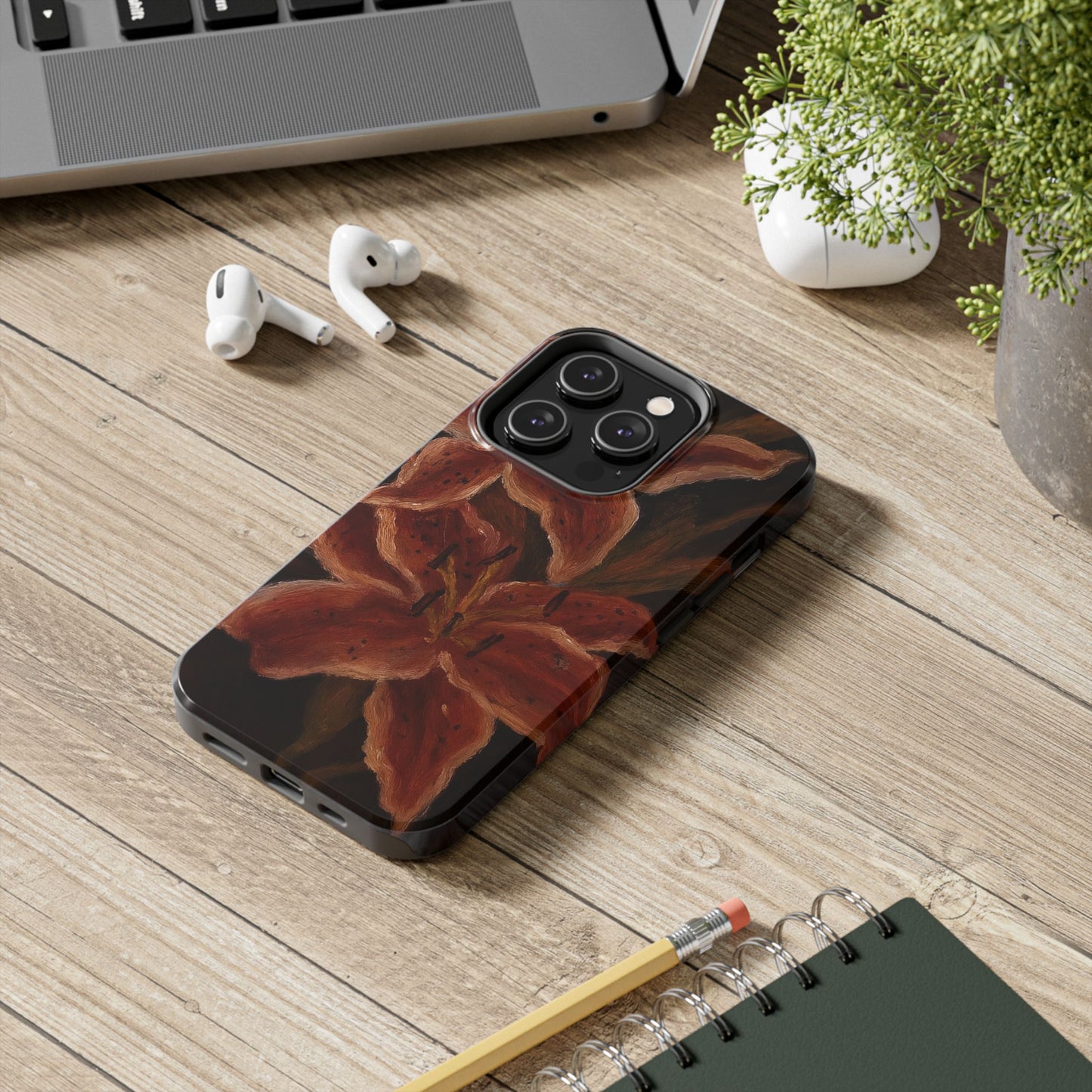 Midnight Bloom - Protective Phone Case