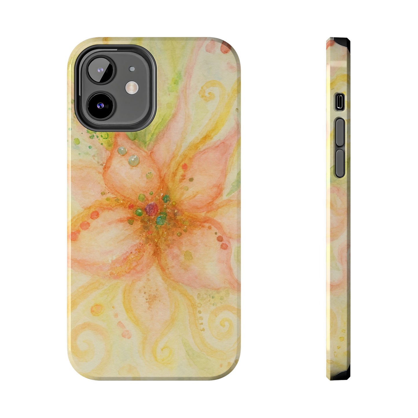 Shimmery Flower - Protective Phone Case