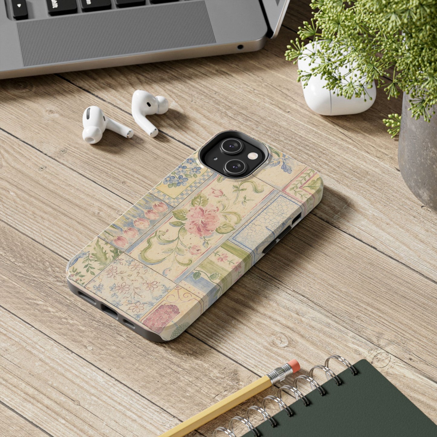 Floral Patchwork - Protective Phone Case