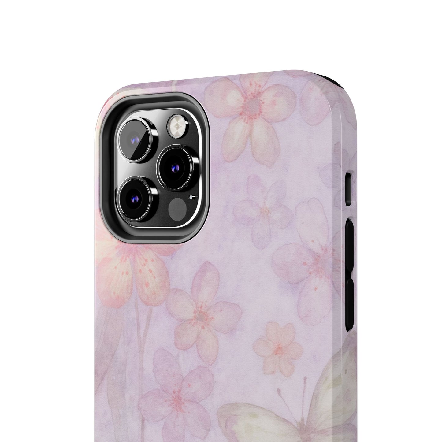 Lilac Butterfly - Protective Phone Case