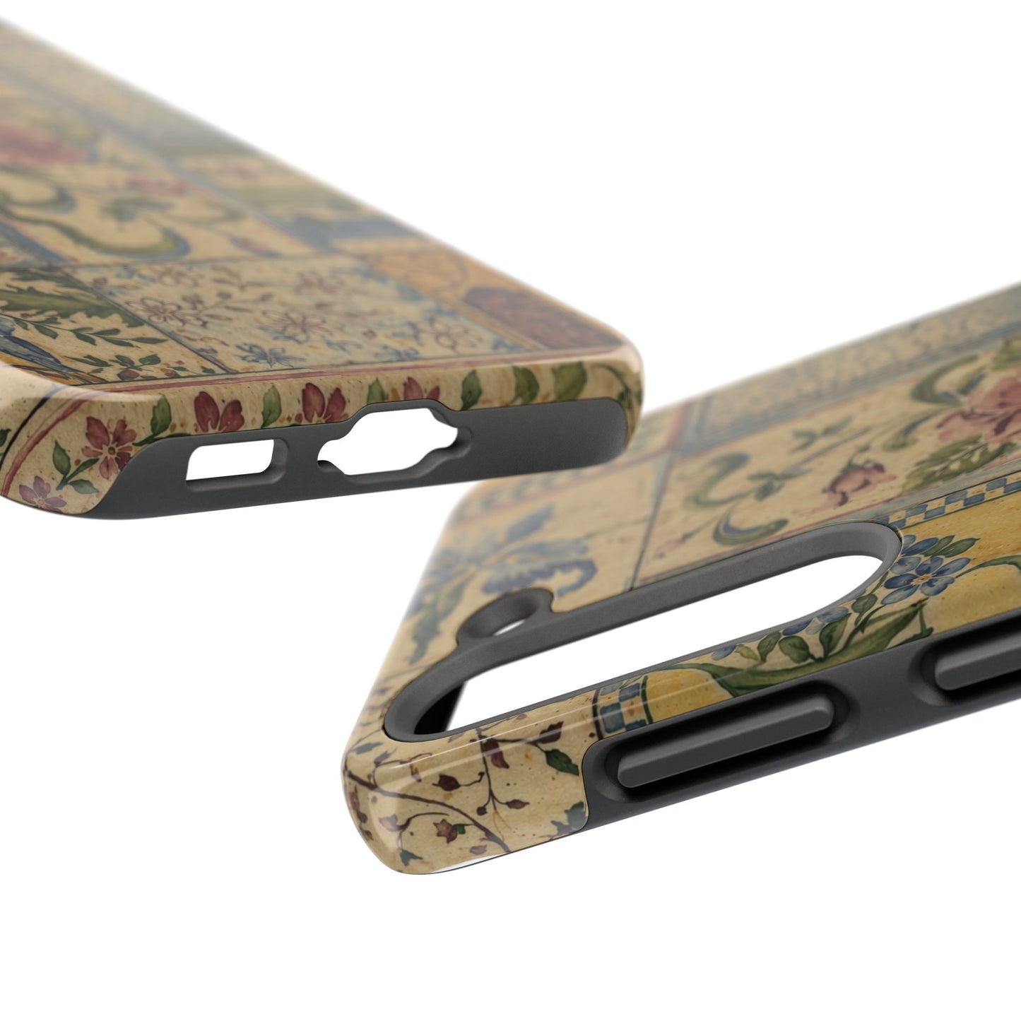 Vintage Floral Patchwork - Protective Phone Case