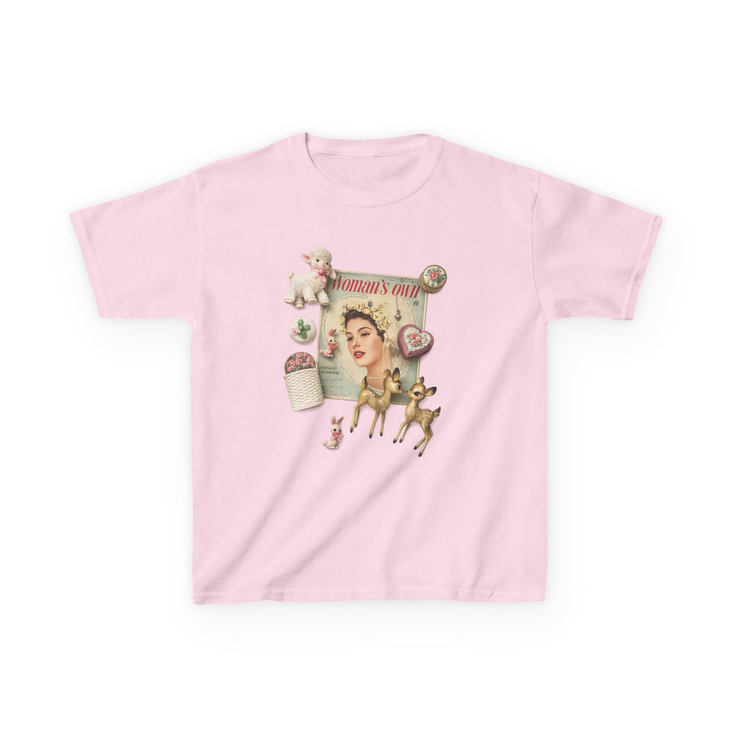 Feminine Collage - Baby Tee