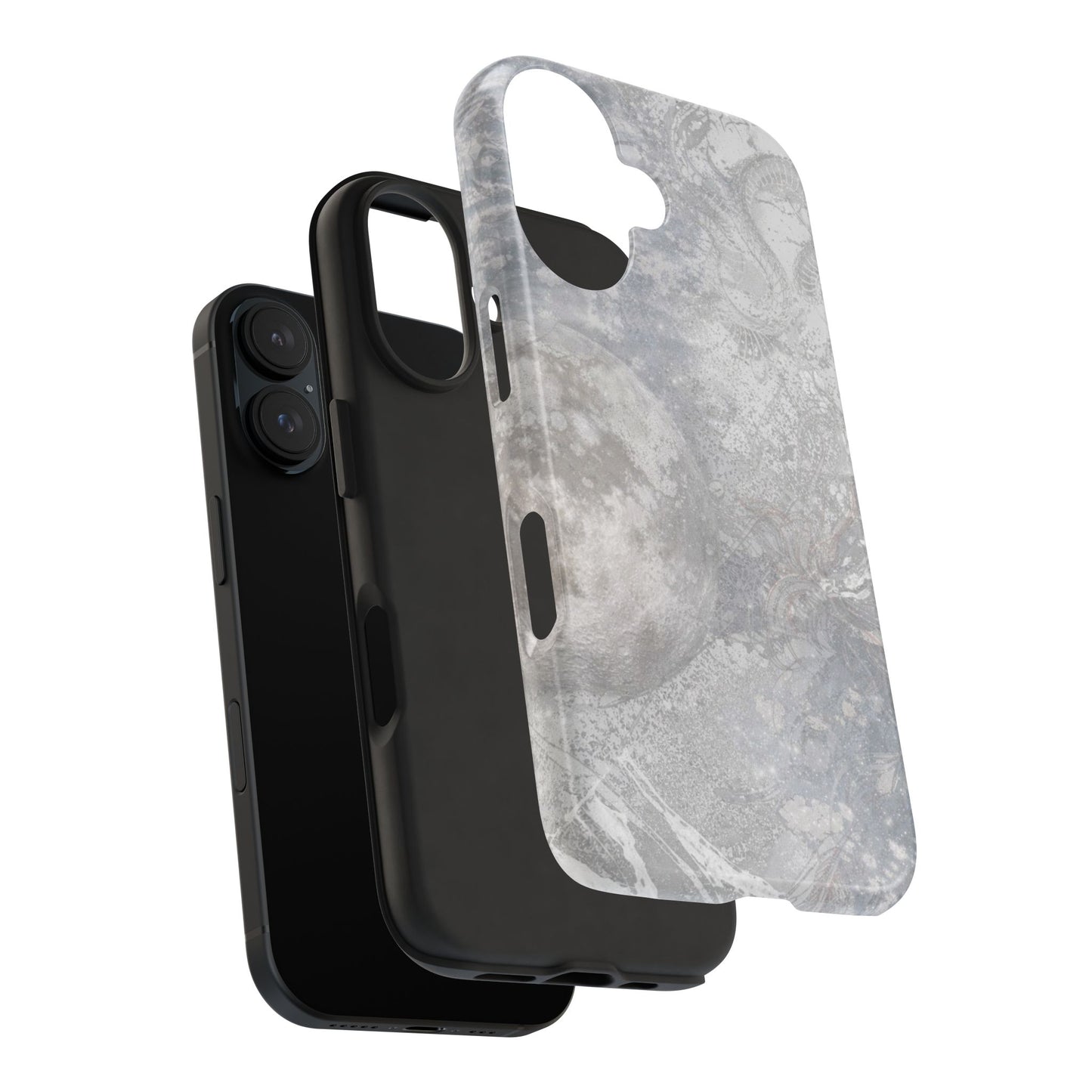 Gray Celestial - Protective Phone Case