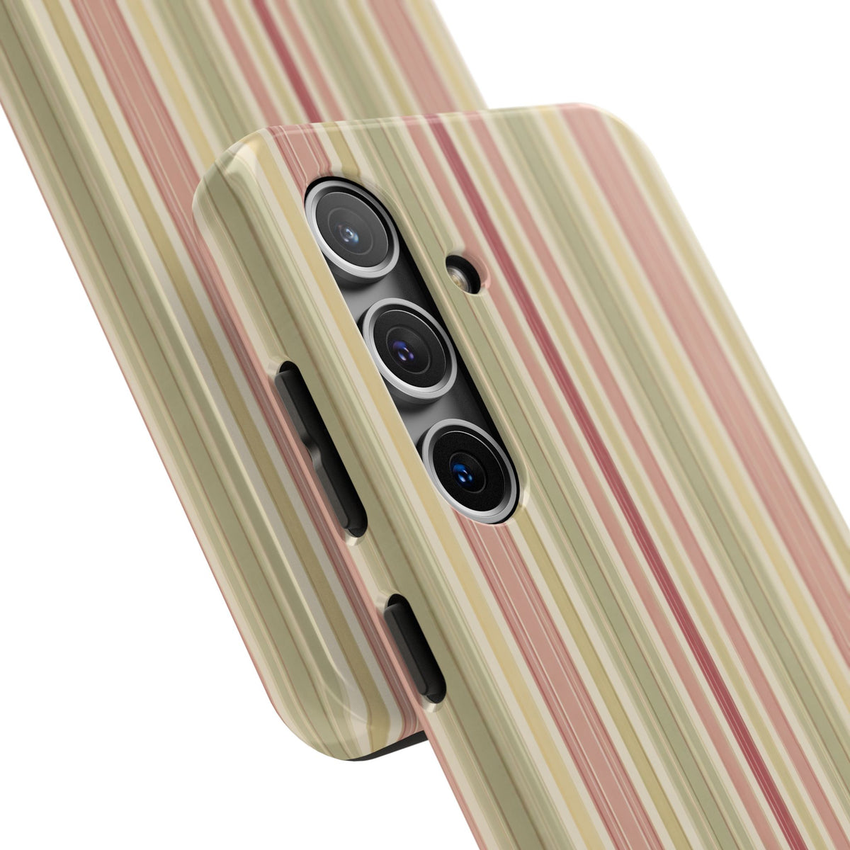 Rosewood Stripe - Protective Phone Case