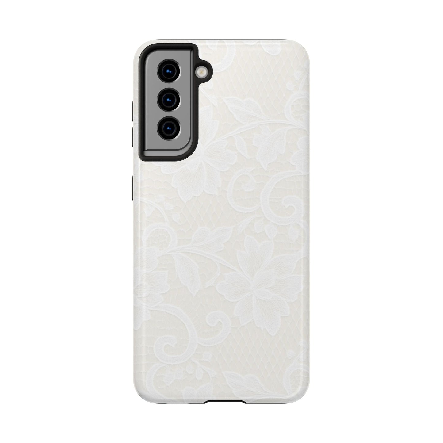 White Lace - Protective Phone Case