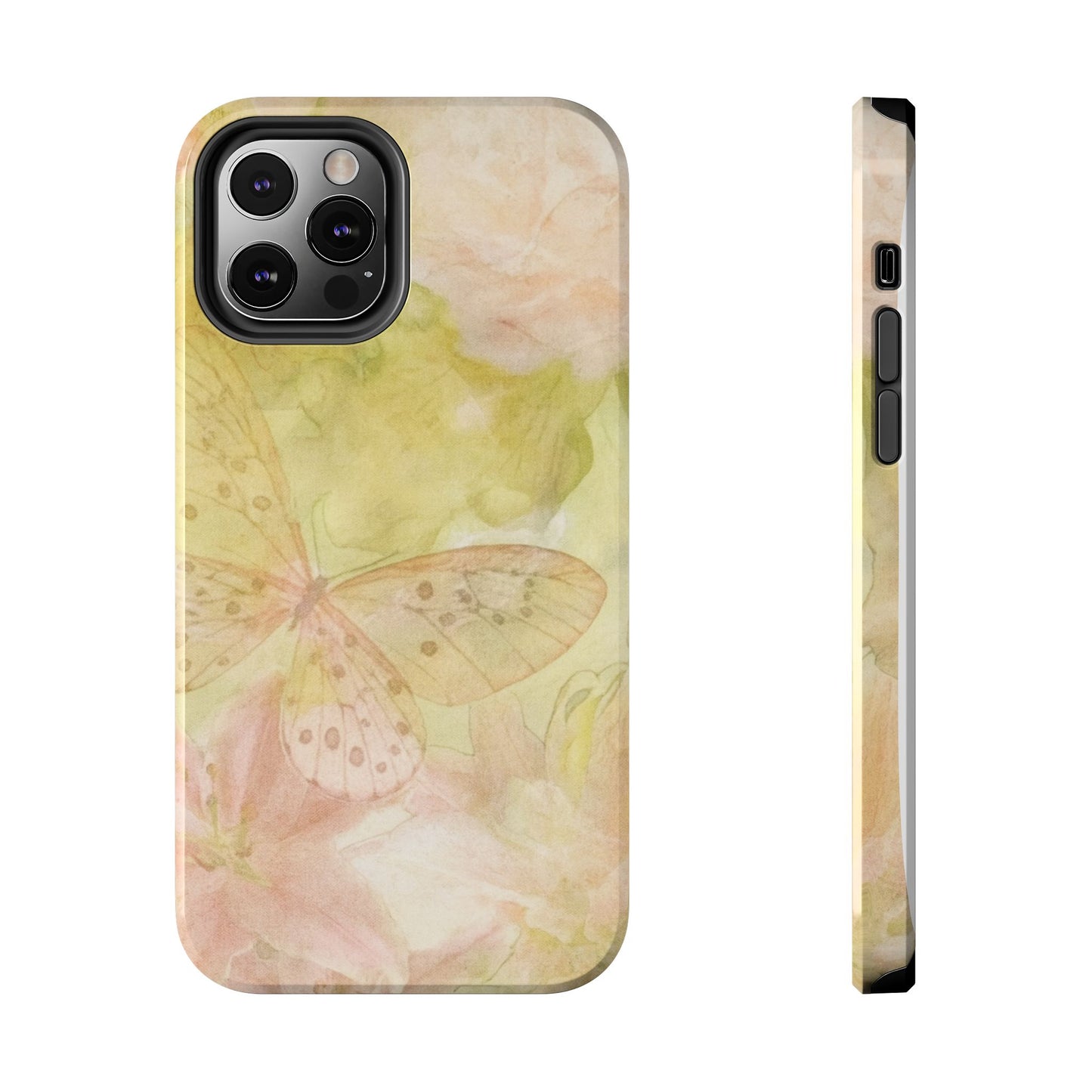 Rose Butterfly - Protective Phone Case