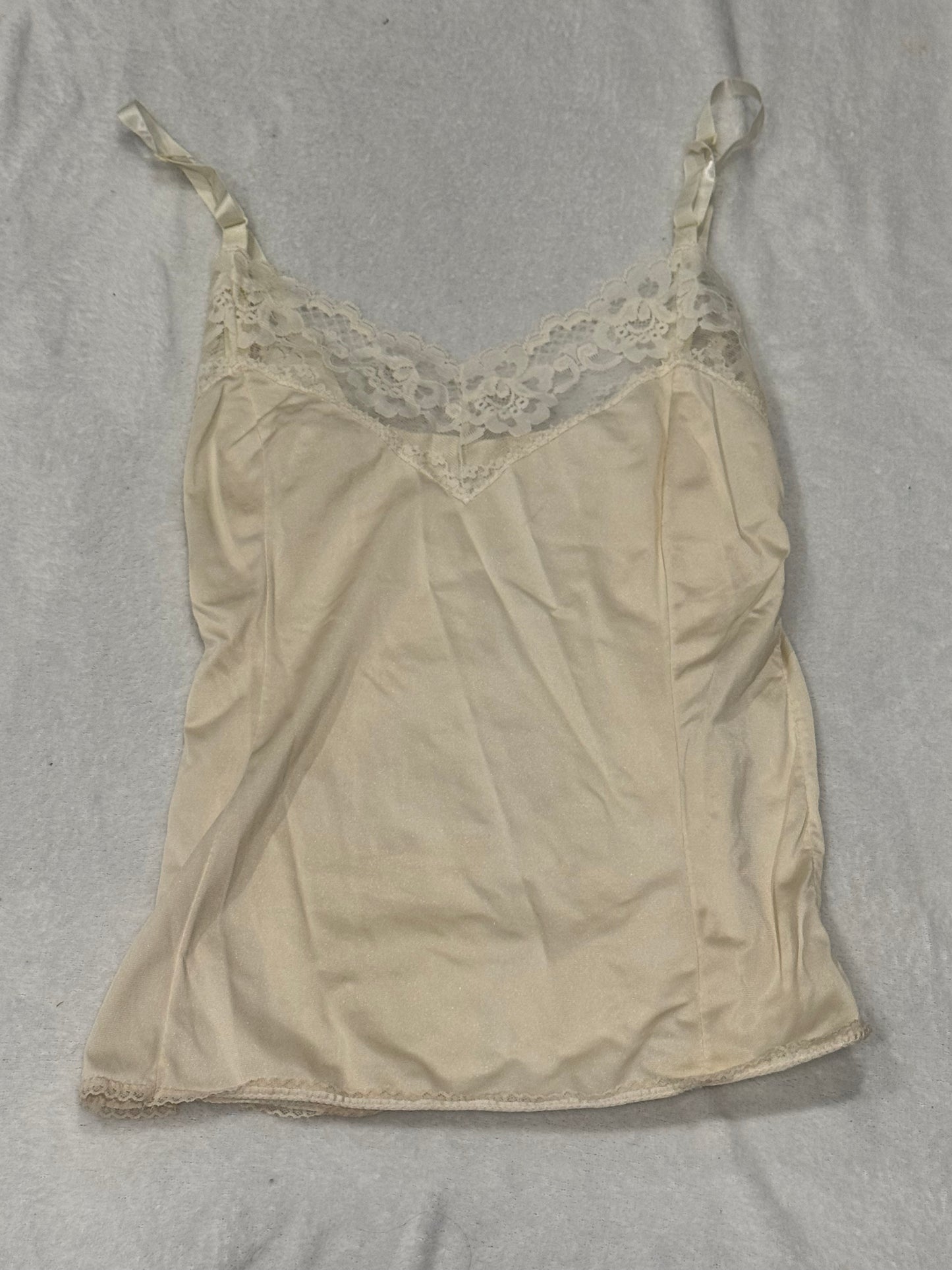 Fitted Slip Cami with Lace