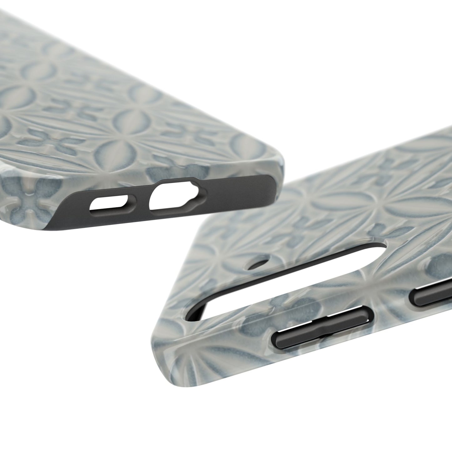 Vintage Blue Tile - Protective Phone Case