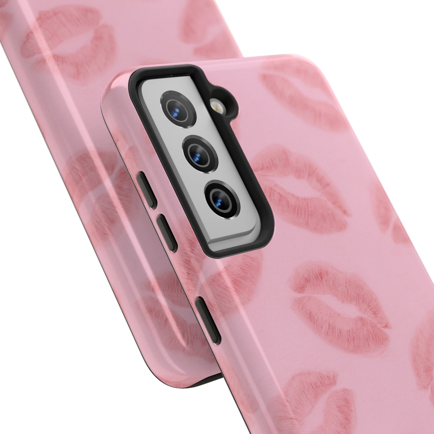 Pink Rosy Kisses - Protective Phone Case