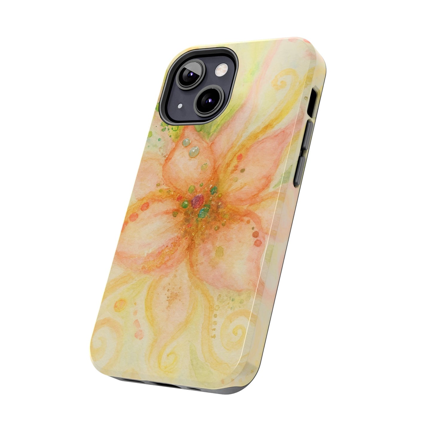 Shimmery Flower - Protective Phone Case