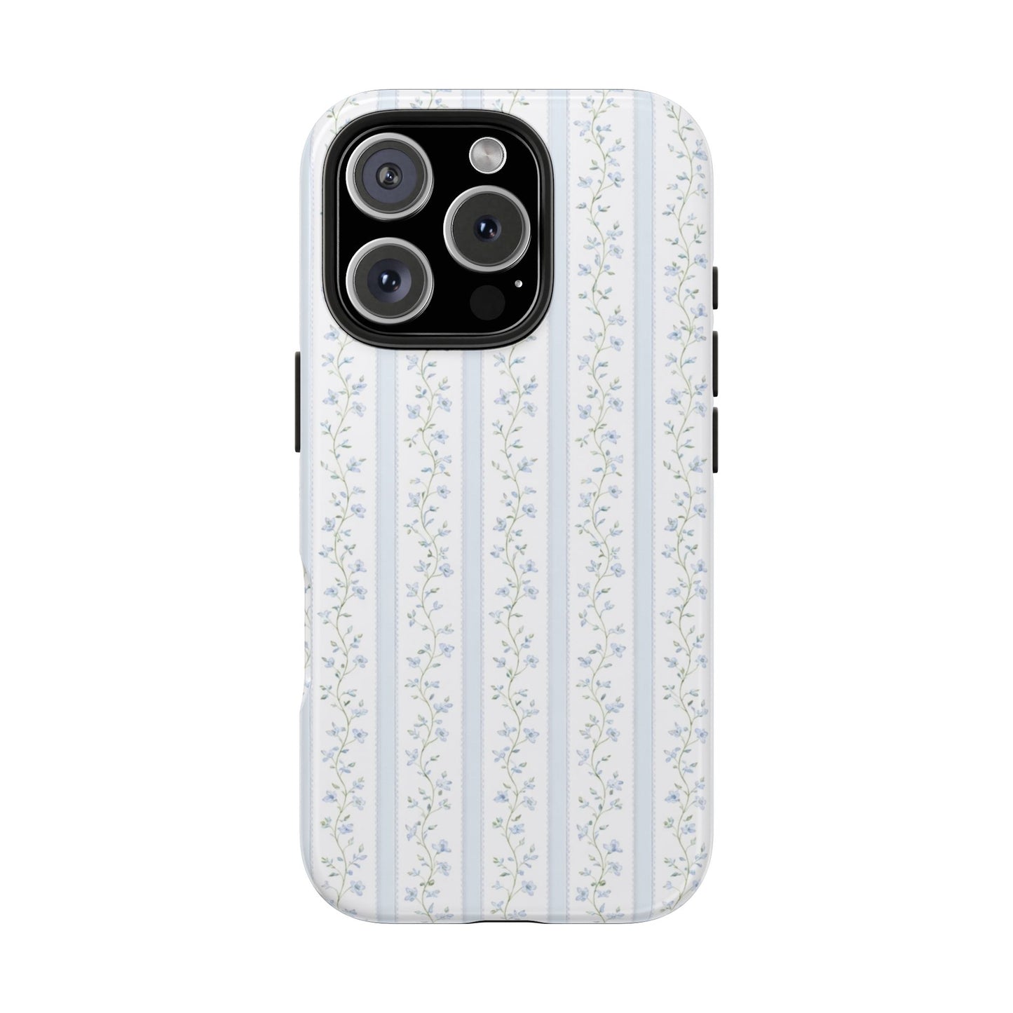 Vintage Blue Vine - Protective Phone Case