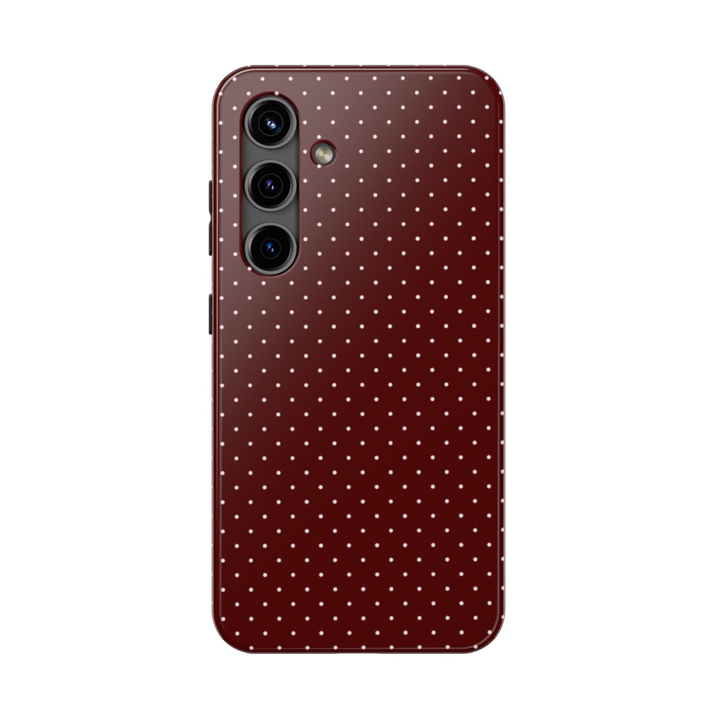 Red Polka Dots - Protective Phone Case
