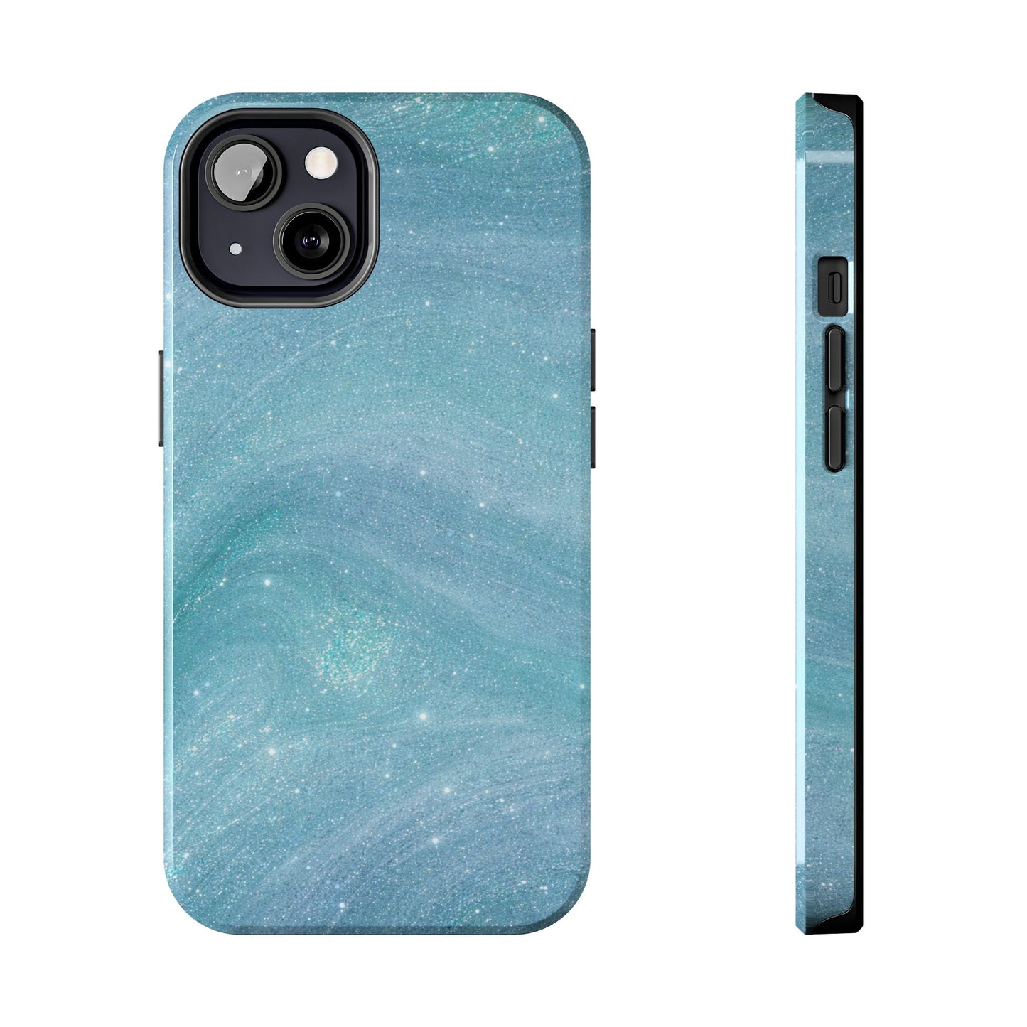 Glossy Blue - Protective Phone Case