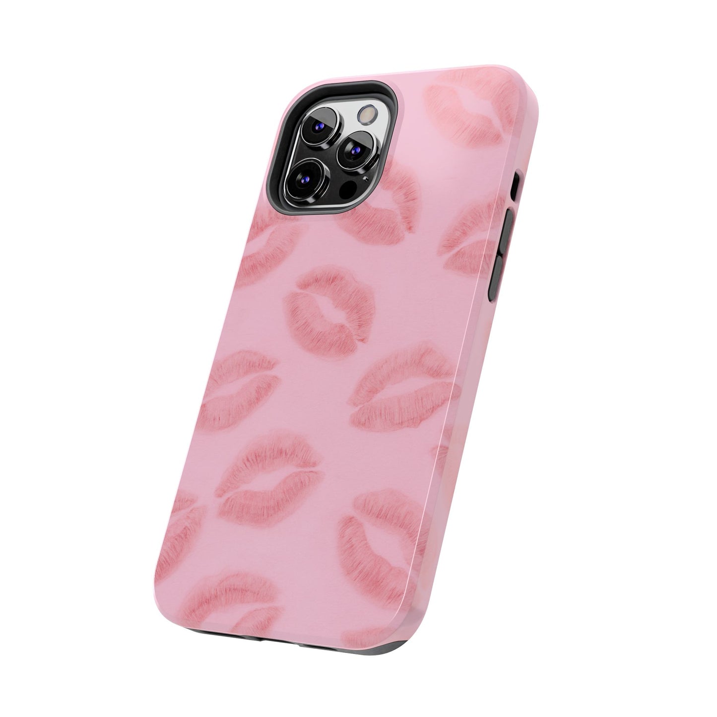 Pink Rosy Kisses - Protective Phone Case