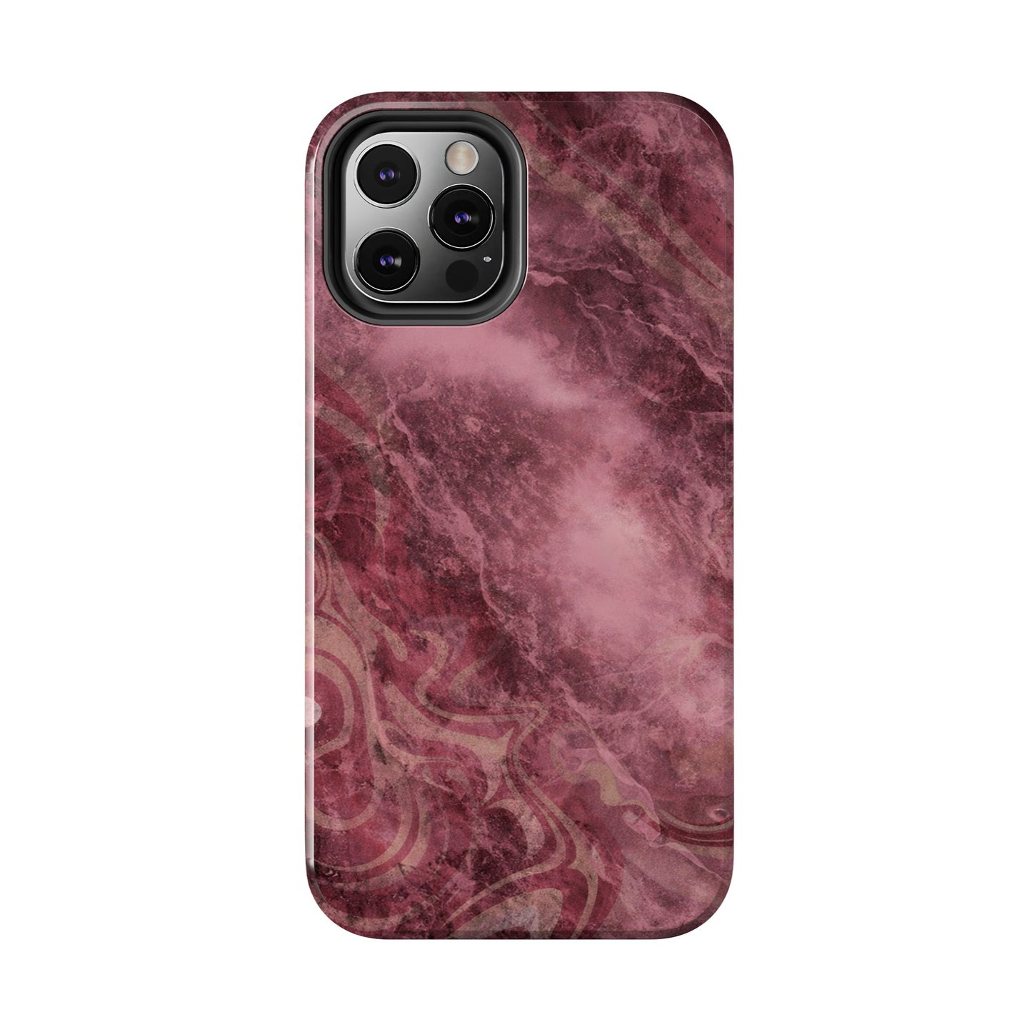 Marble Magenta - Protective Phone Case