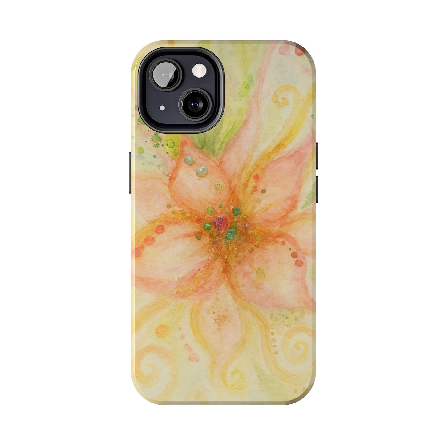 Shimmery Flower - Protective Phone Case