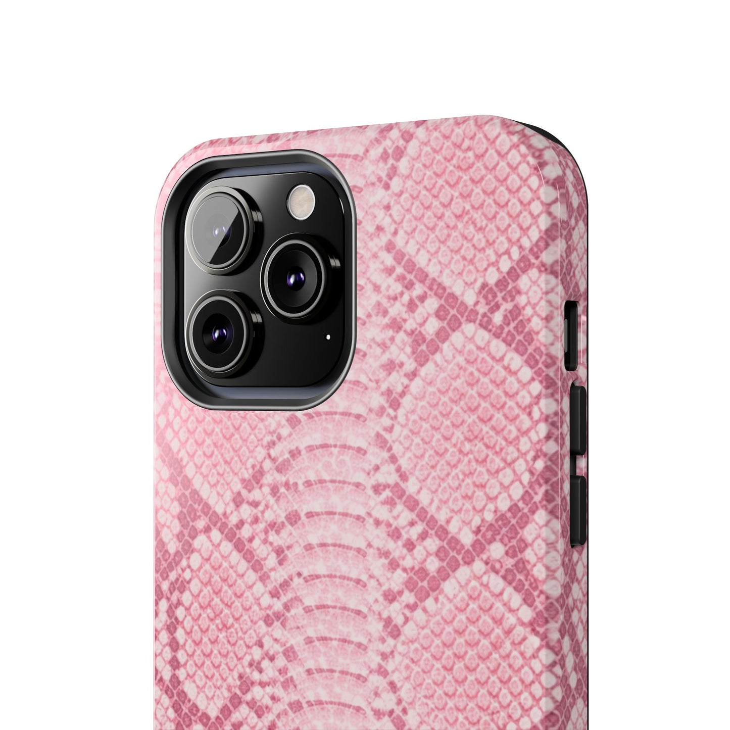 Pink Snake Skin - Protective Phone Case