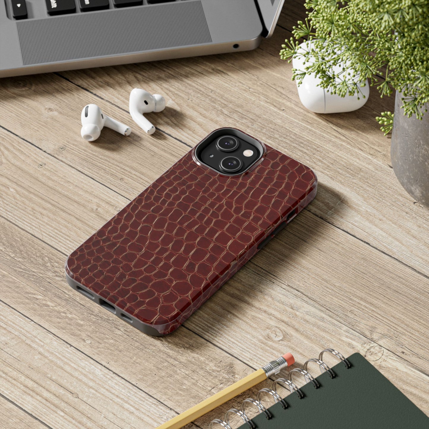 Y2K Red Crocodile - Protective Phone Case